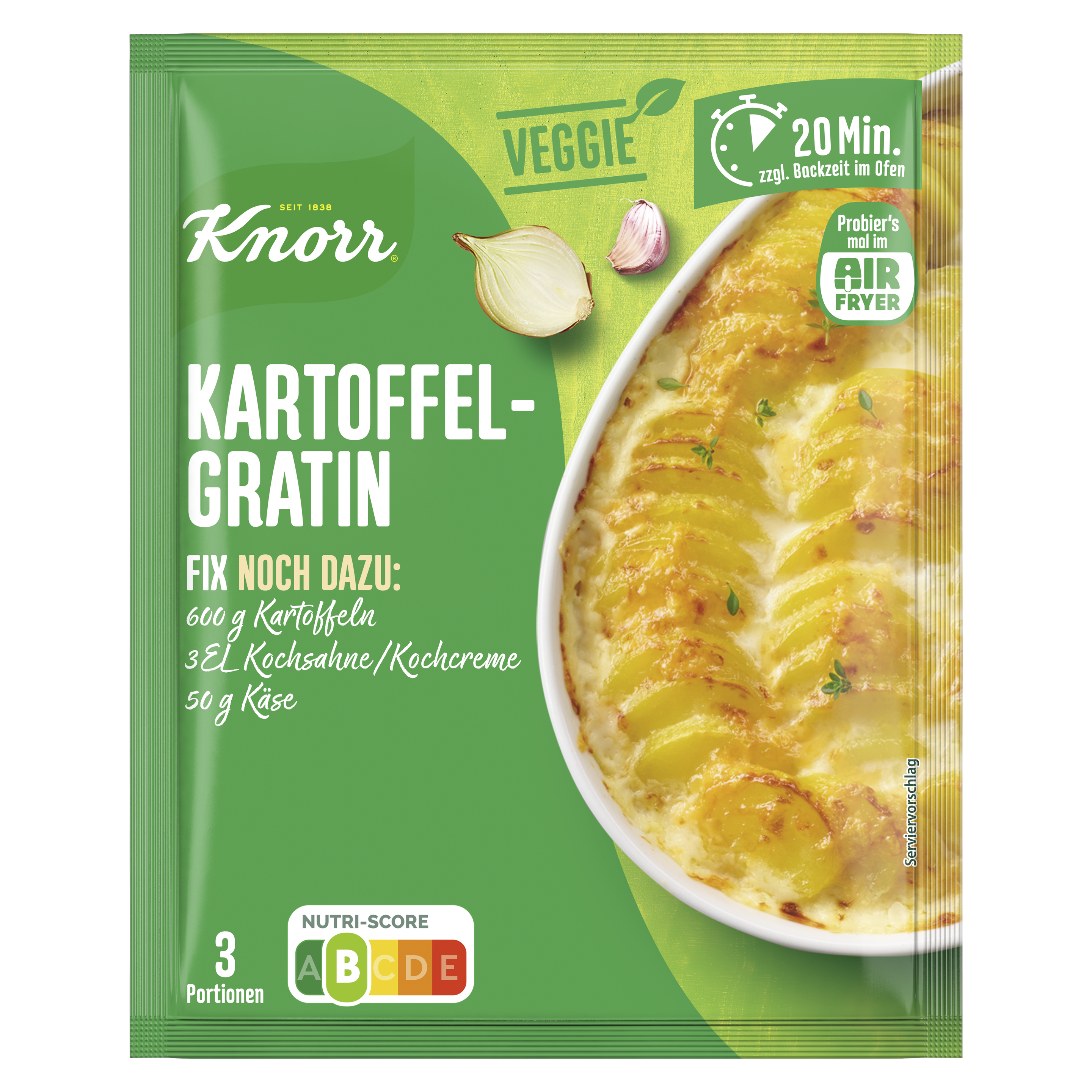 Knorr Fix Kartoffel Gratin 37 g packshot
