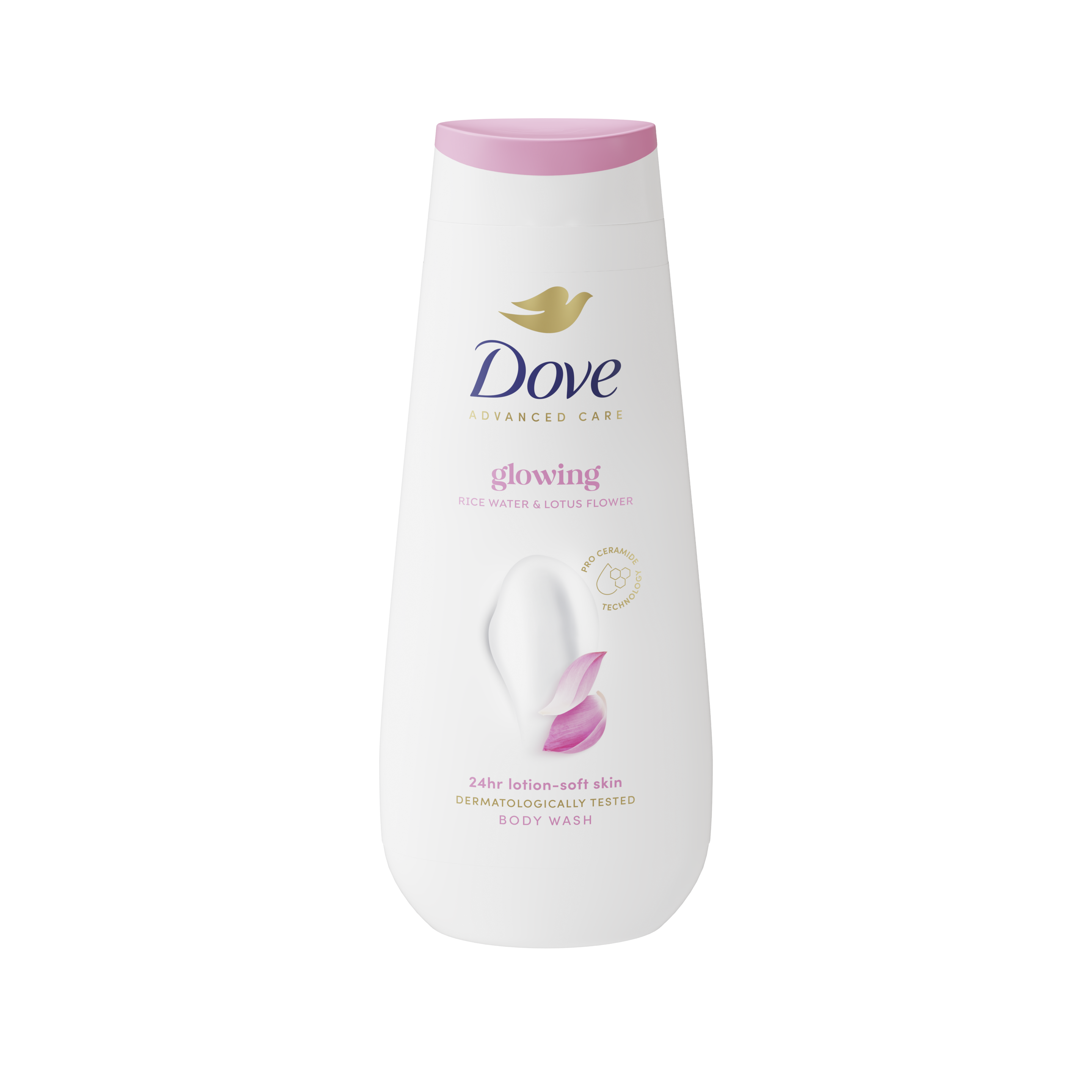 Dove Glowing Body Wash 400ml packshot