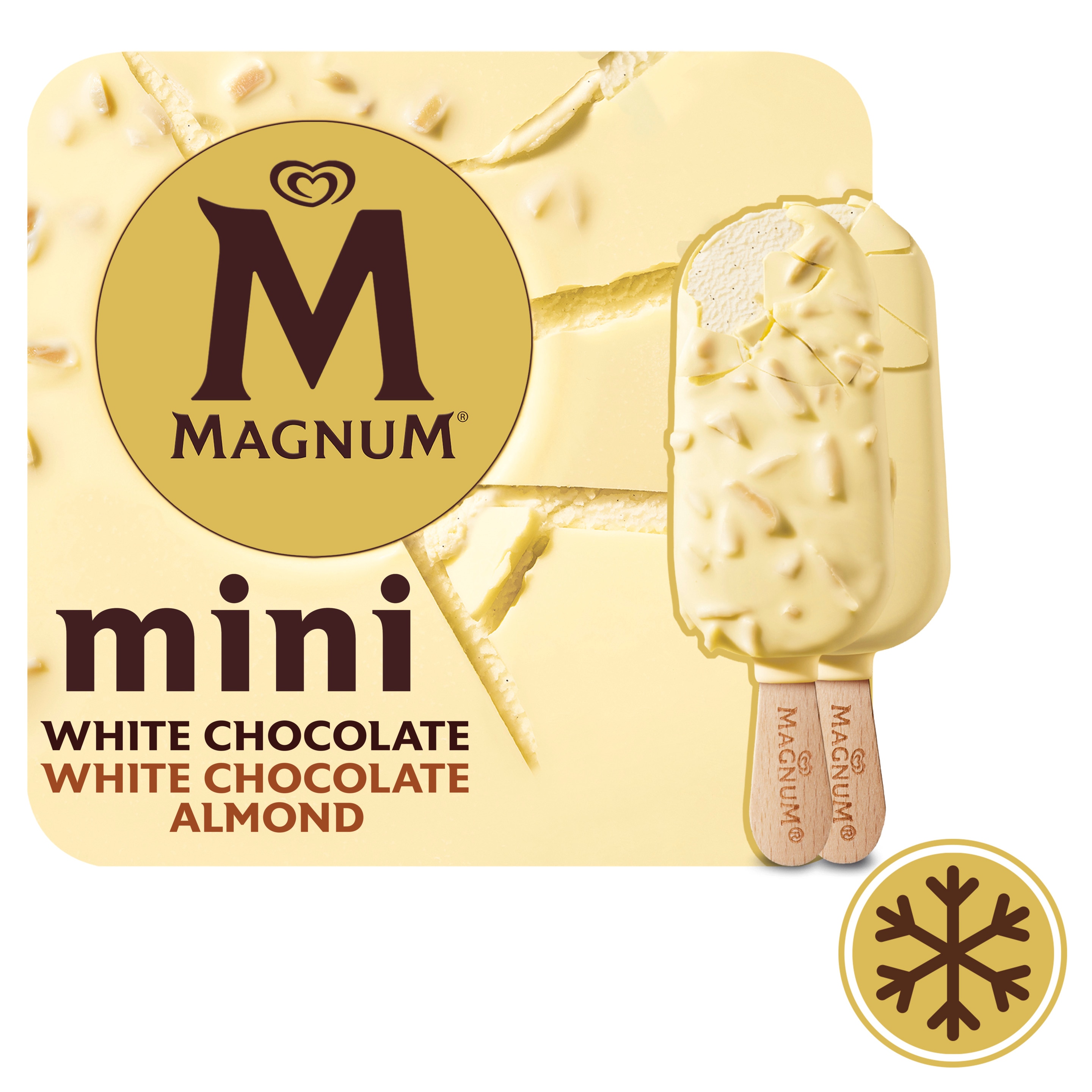 Magnum Mini IJs White Chocolate & White Chocolate Almond