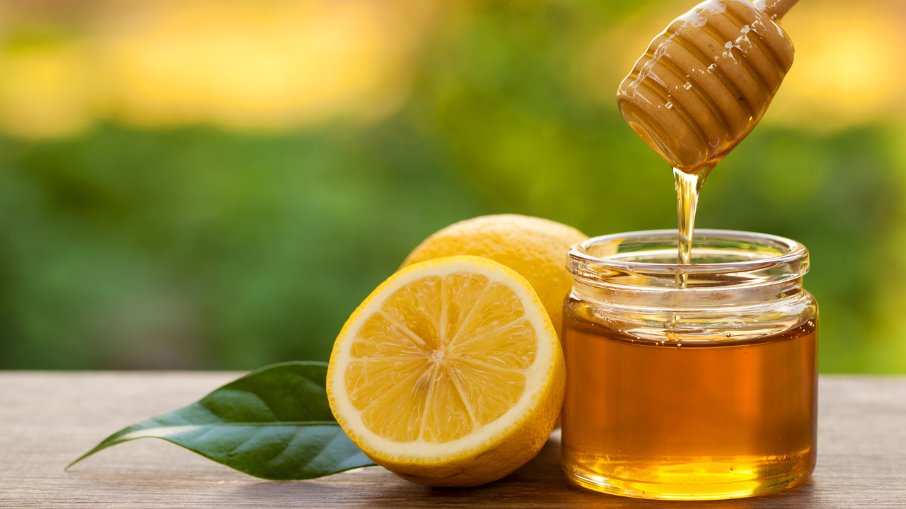 2. Lemon and Honey Brightener