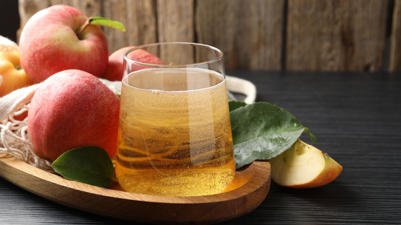 3. Apple Cider Vinegar (ACV) Tonic