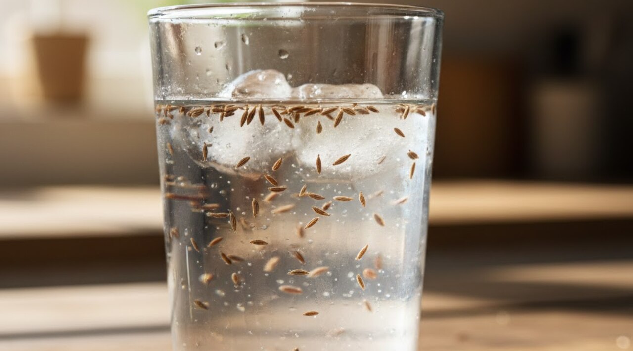 1. Jeera Water (Cumin Seed Water)