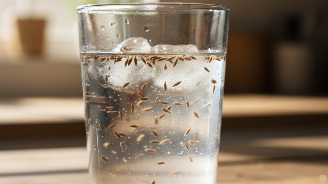 1. Jeera Water (Cumin Seed Water)
