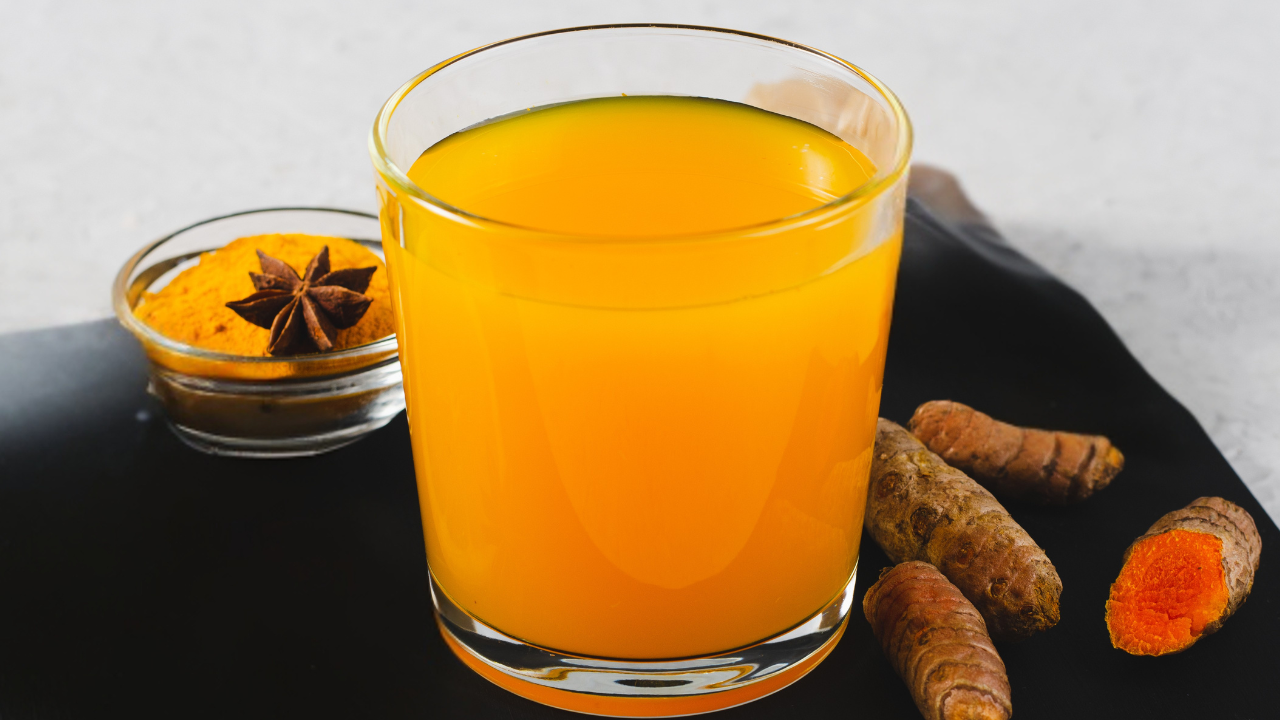 1. Turmeric Water (Golden Tonic)