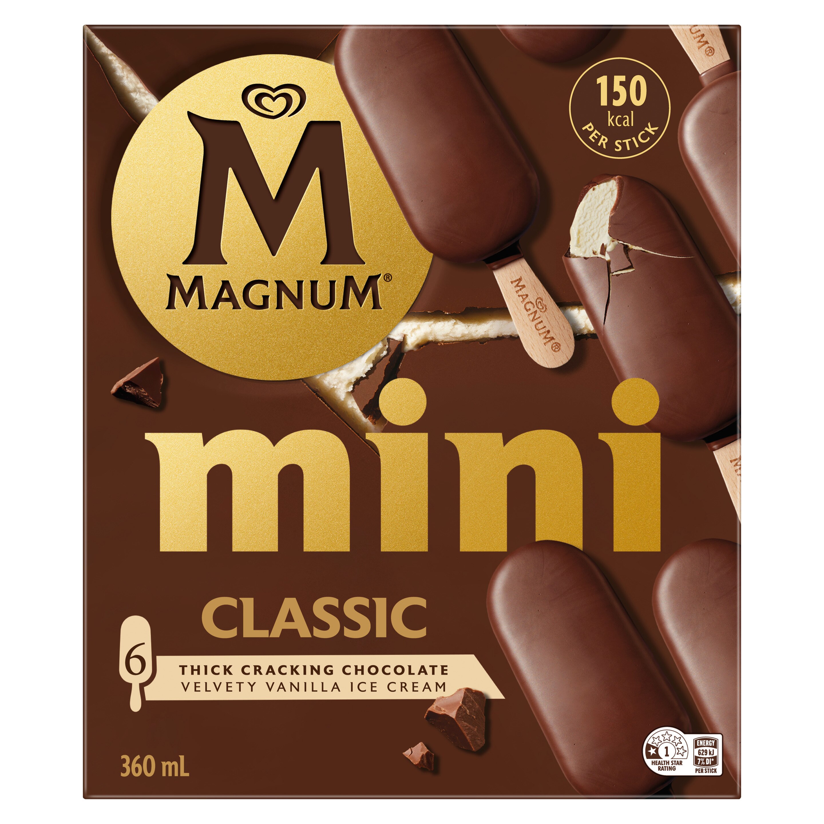 Magnum Mini Classic Multipack x6 | Magnum ANZ