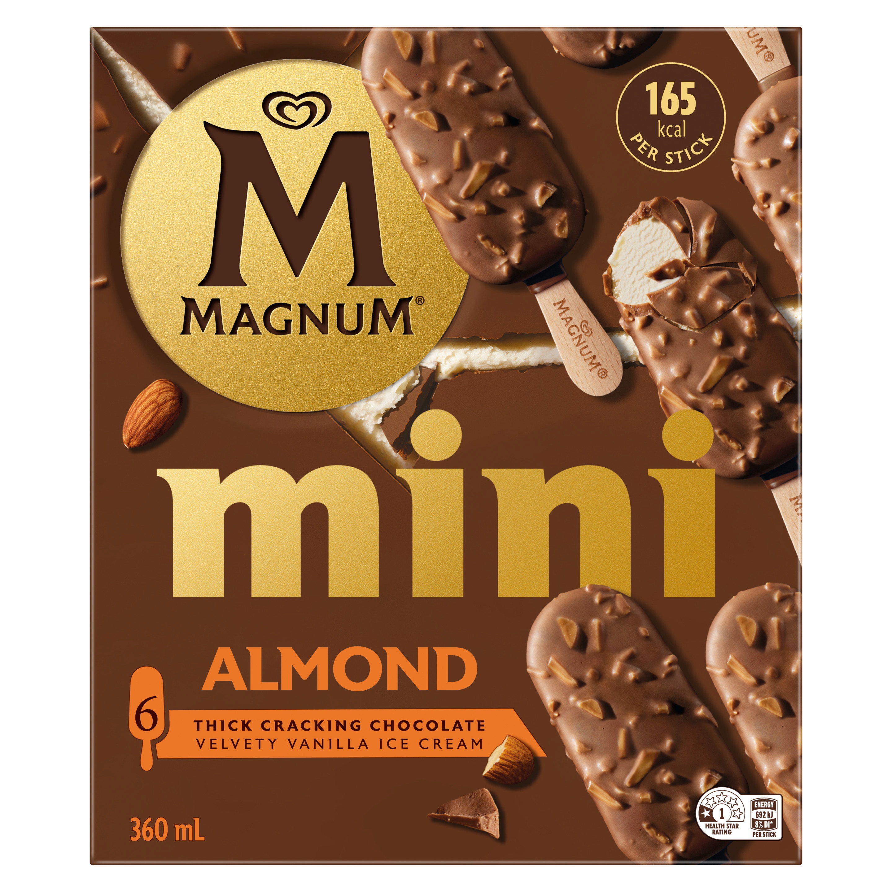 Magnum Mini Almond Multipack x6 packshot