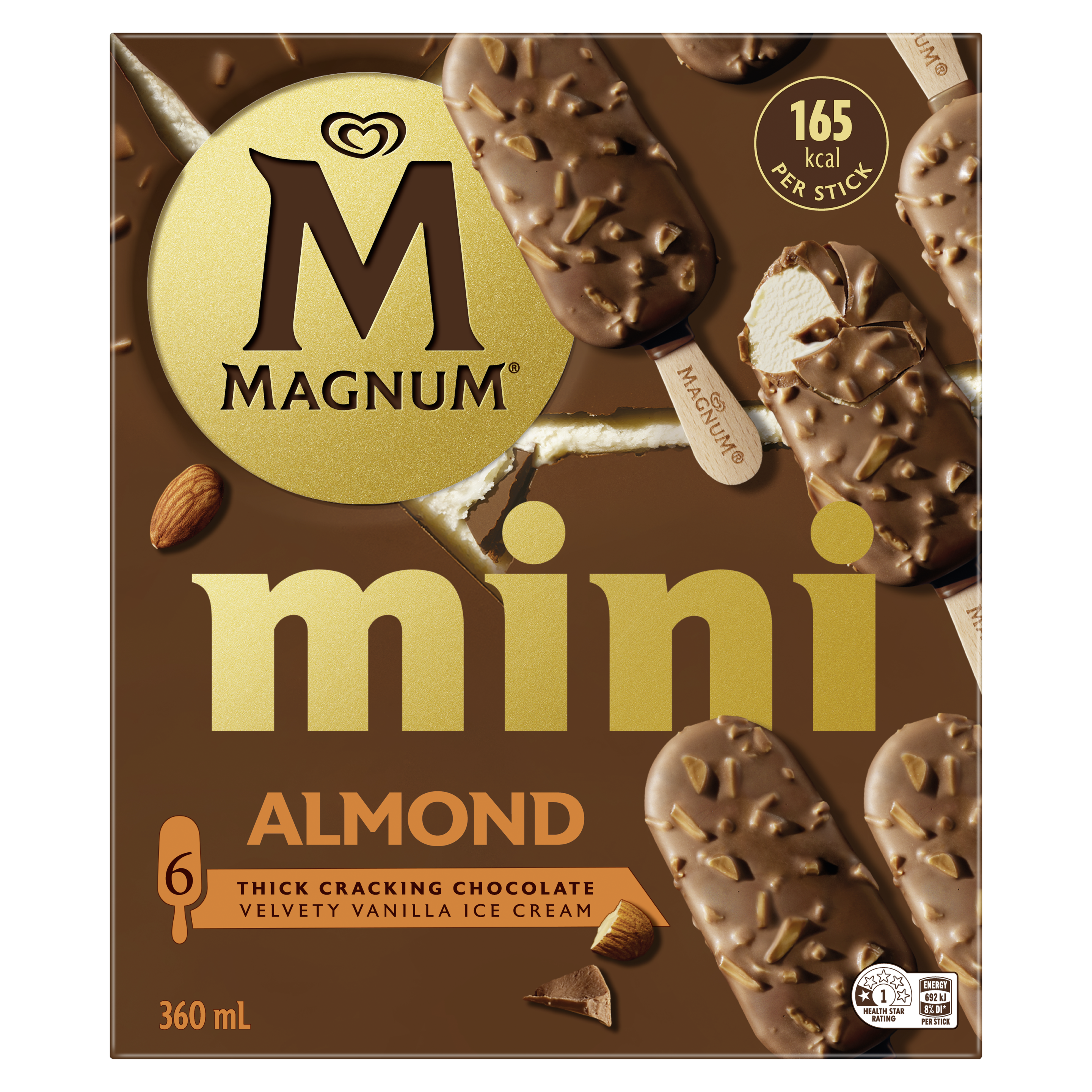 Magnum Mini Almond Multipack x6