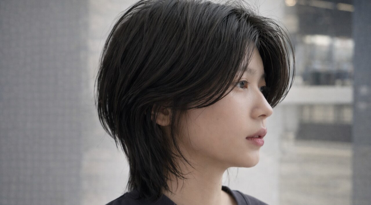 6. Pixie with Side Bangs: