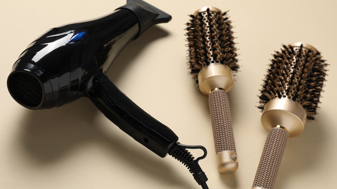 3. The Round Brush: