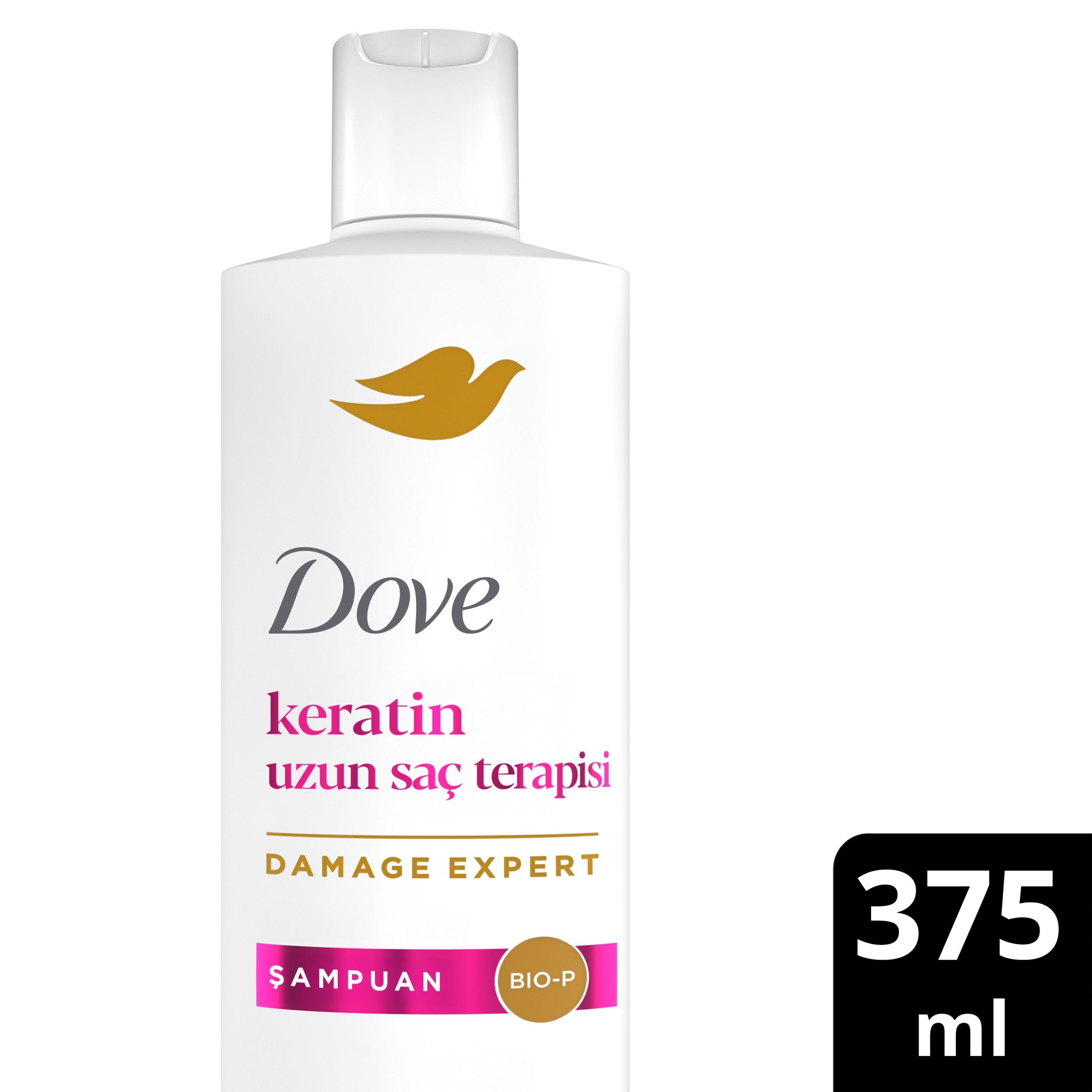 Dove Şampuan Keratin Uzun Saç Terapisi 375 ml