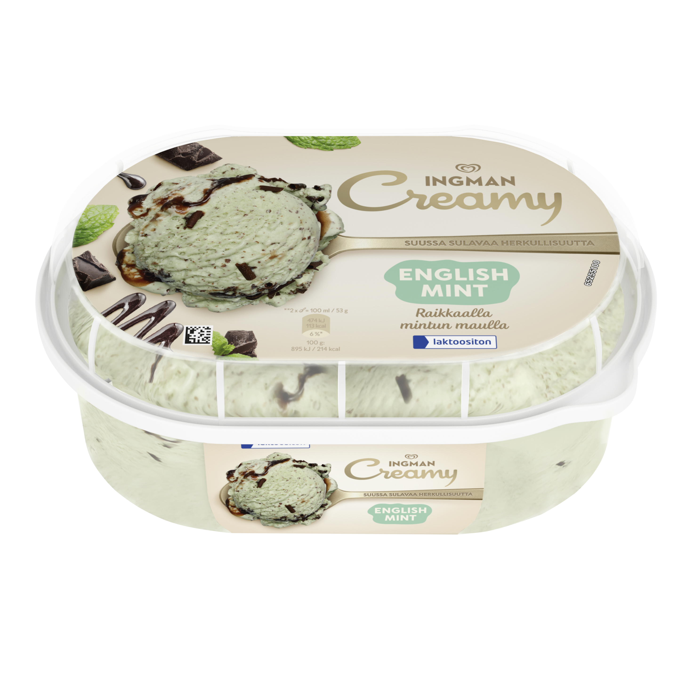 Ingman Creamy English Mint laktoositon packshot