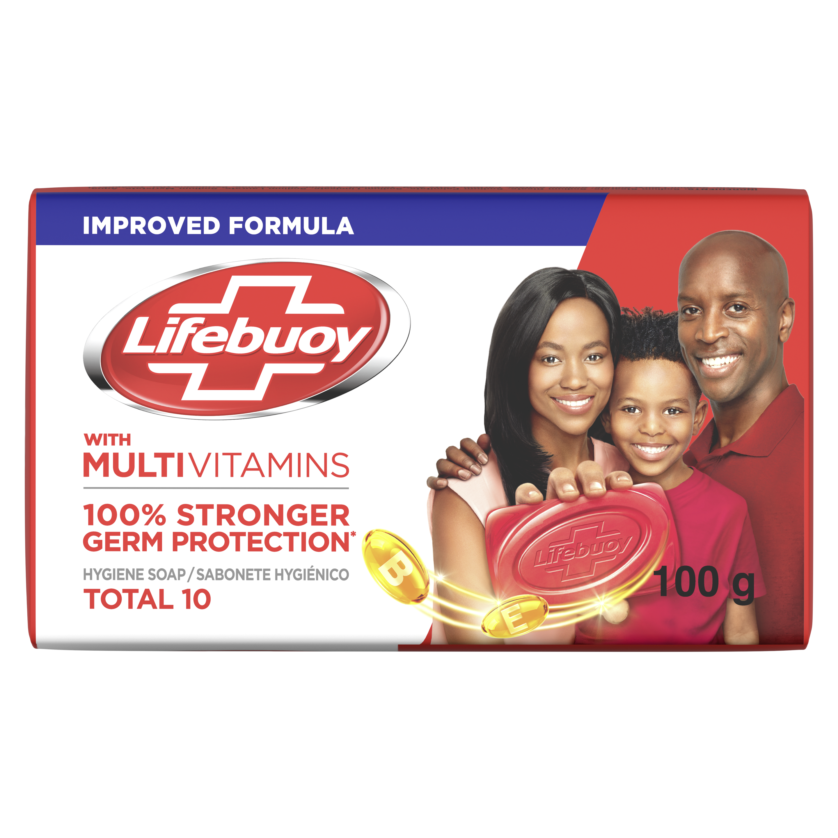 Lifebuoy  Total 10  Hygiene Soap Bar  100g packshot