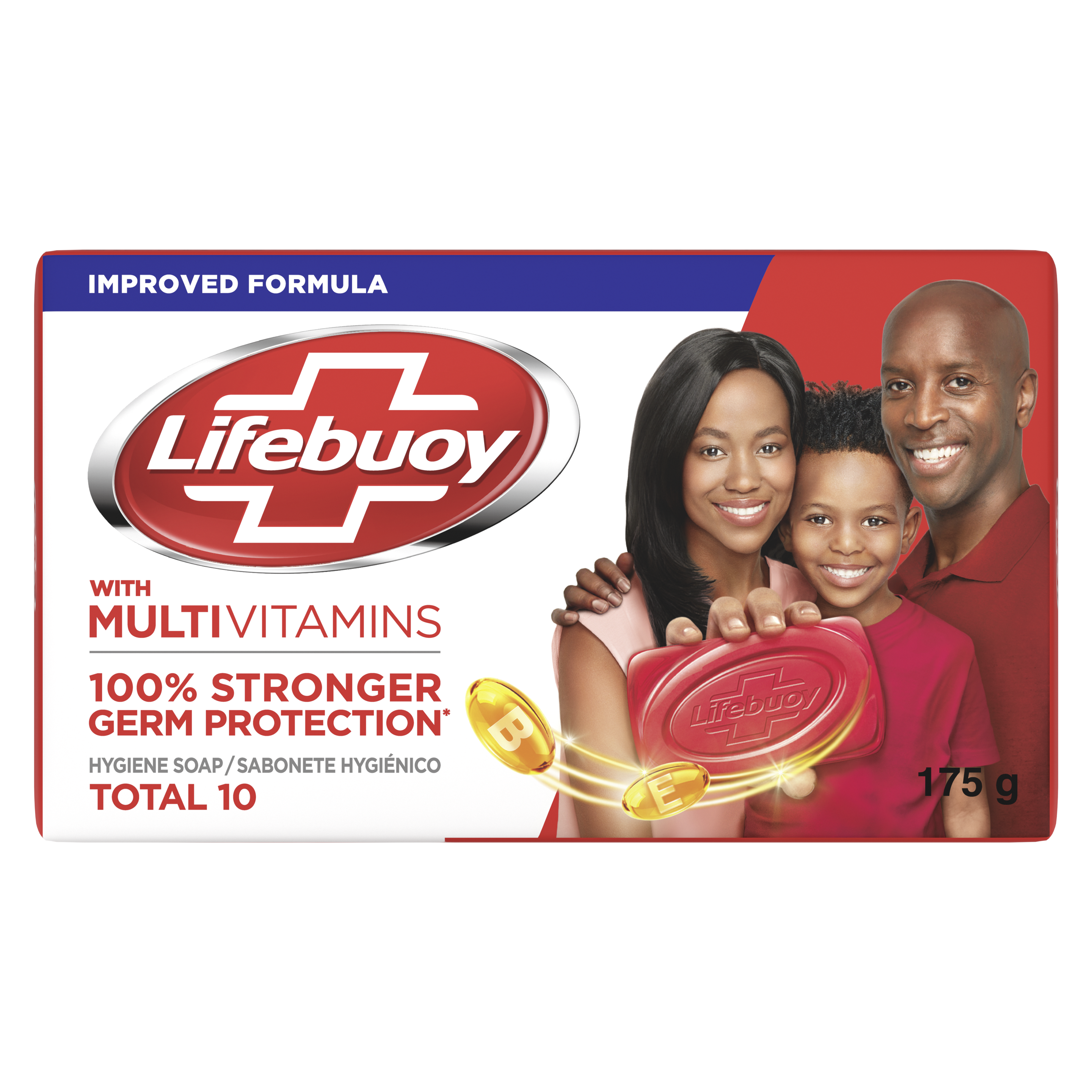 Lifebuoy  Total 10  Hygiene Soap Bar  175g packshot