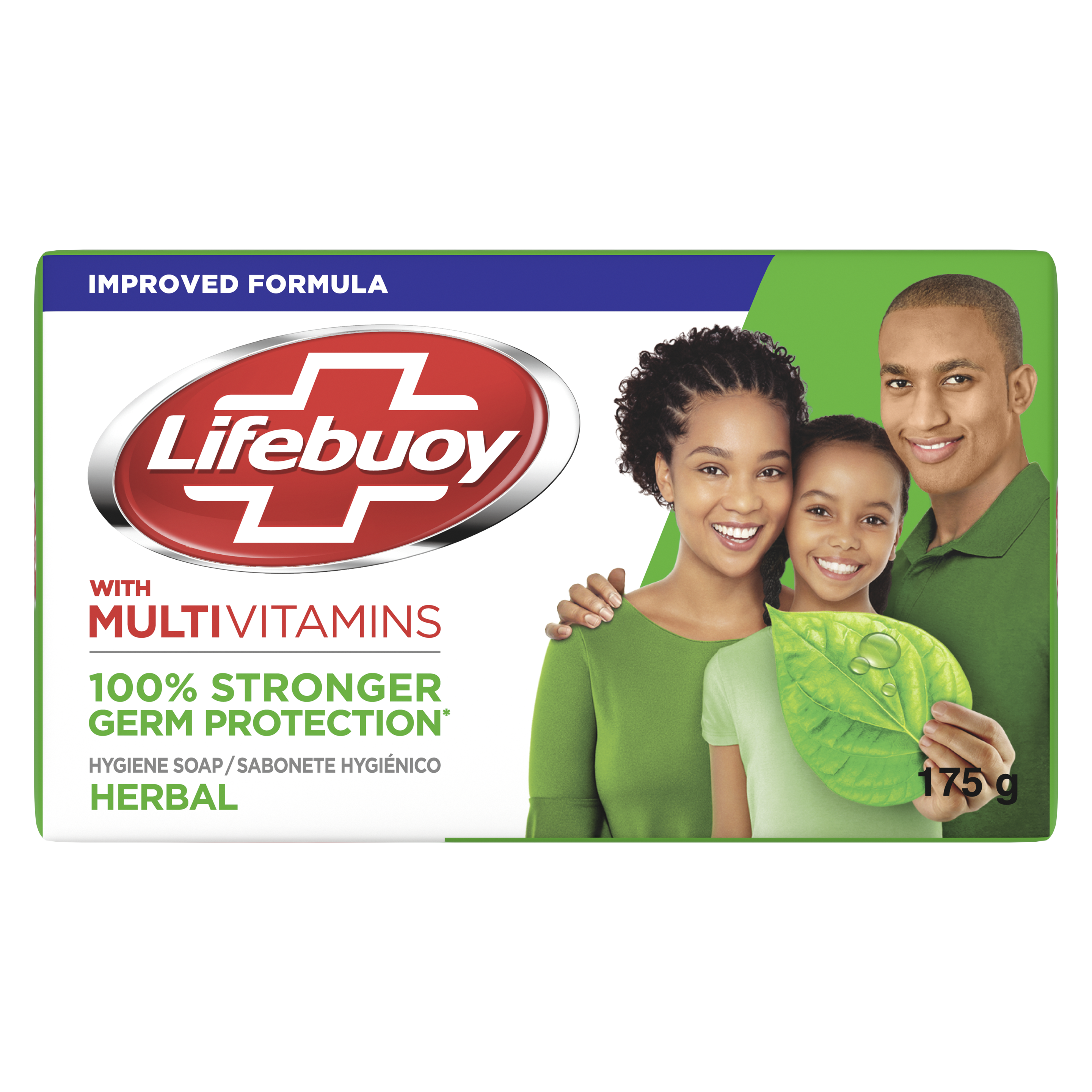 Lifebuoy  Herbal  Hygiene Soap Bar  175g packshot