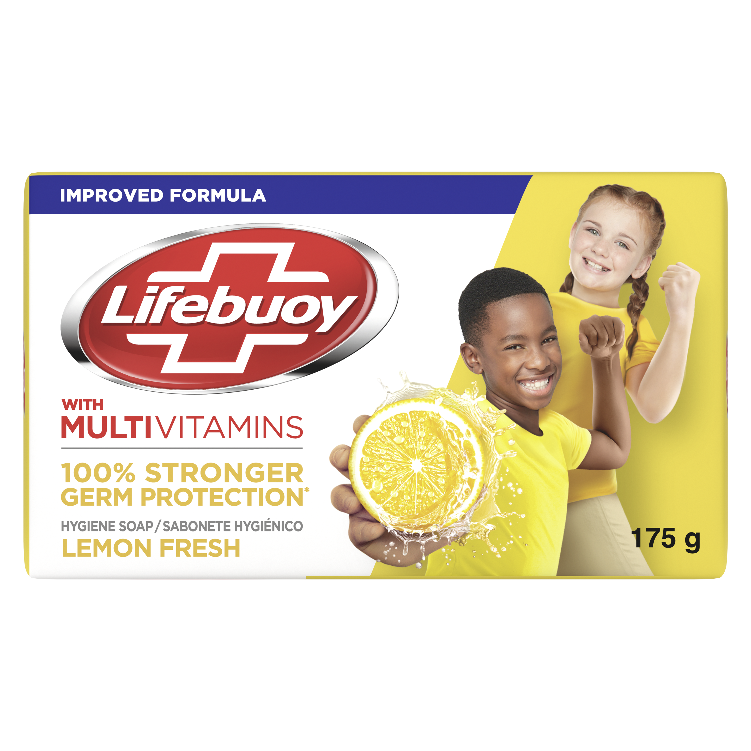Lifebuoy  Lemon Fresh  Hygiene Soap Bar  175g packshot