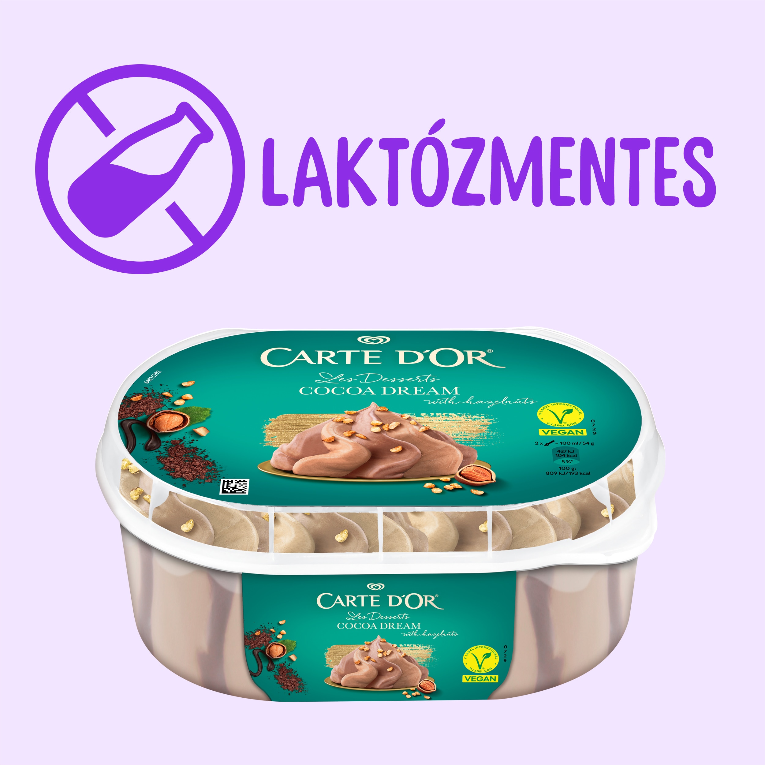 Laktózmentes Carte d’Or
