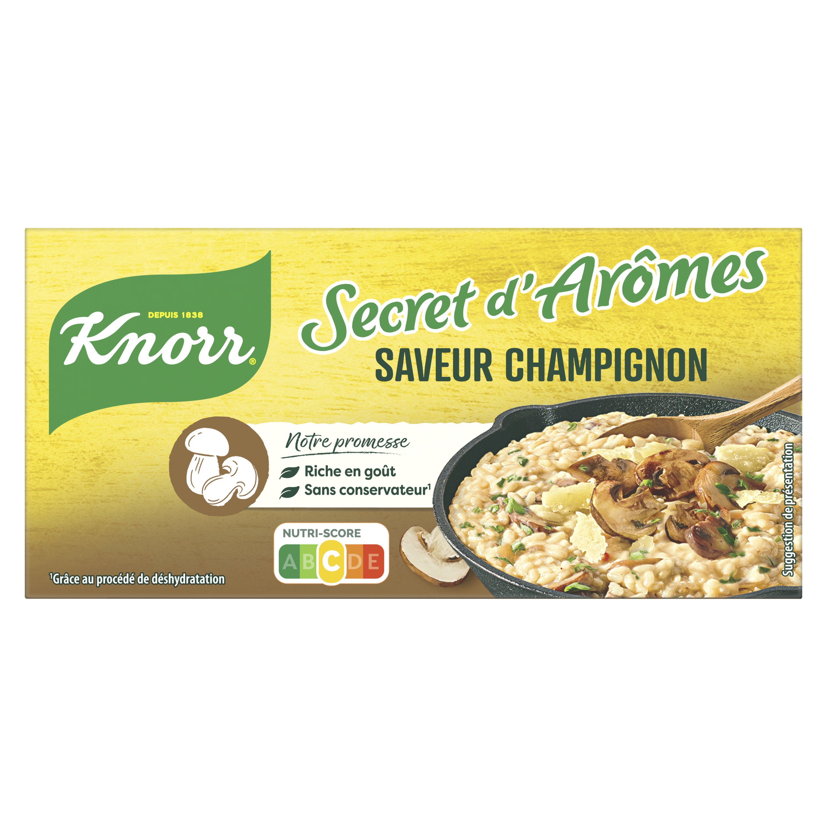 Bouillon Secret d'Arômes Champignon packshot