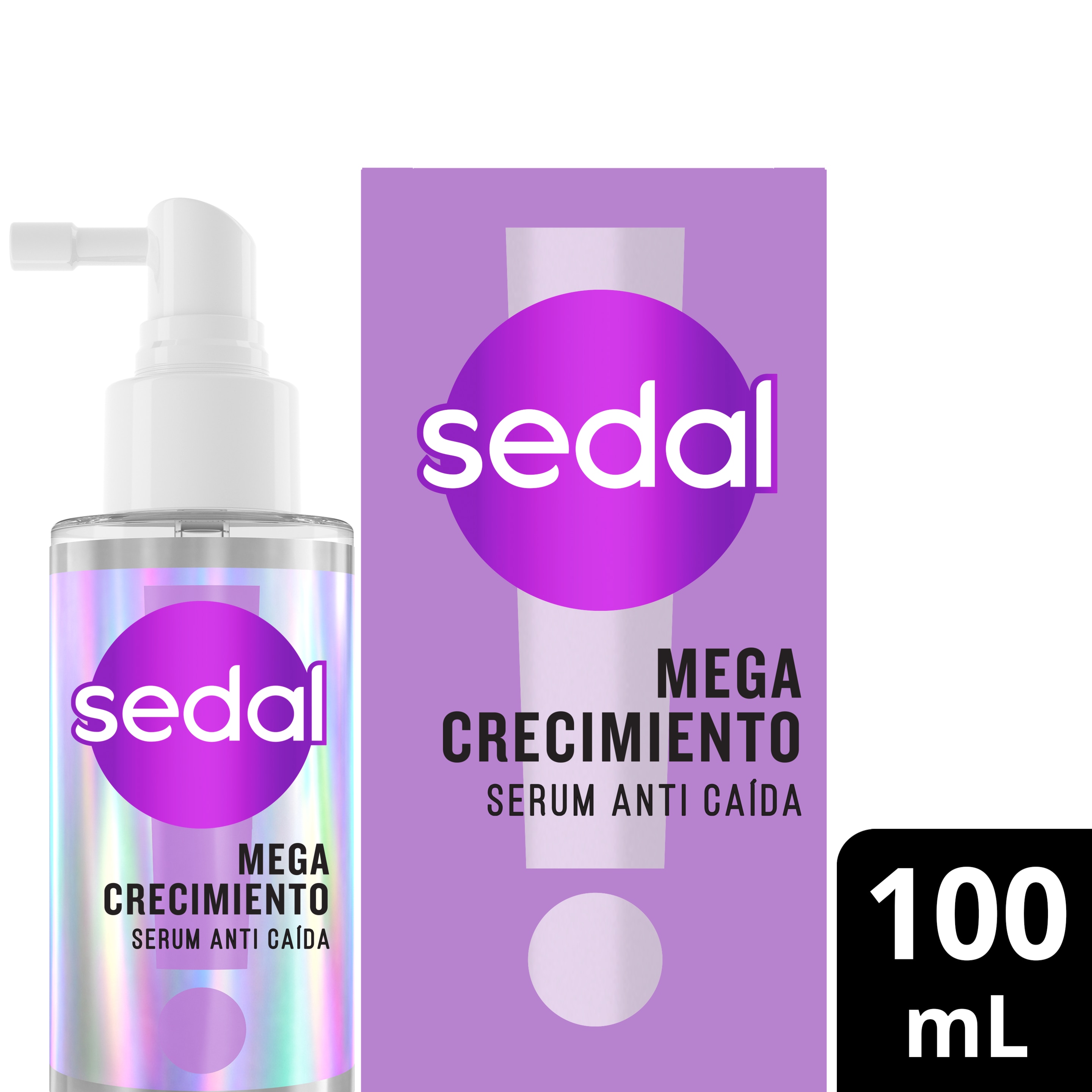 Sérum Anti Caída Capilar Sedal Mega Crecimiento 100 ml