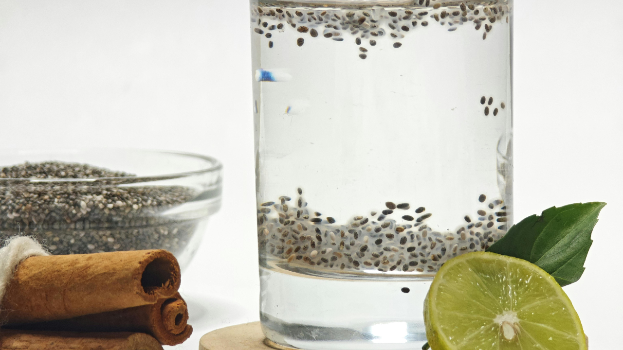 Chia Seed Seltzer: