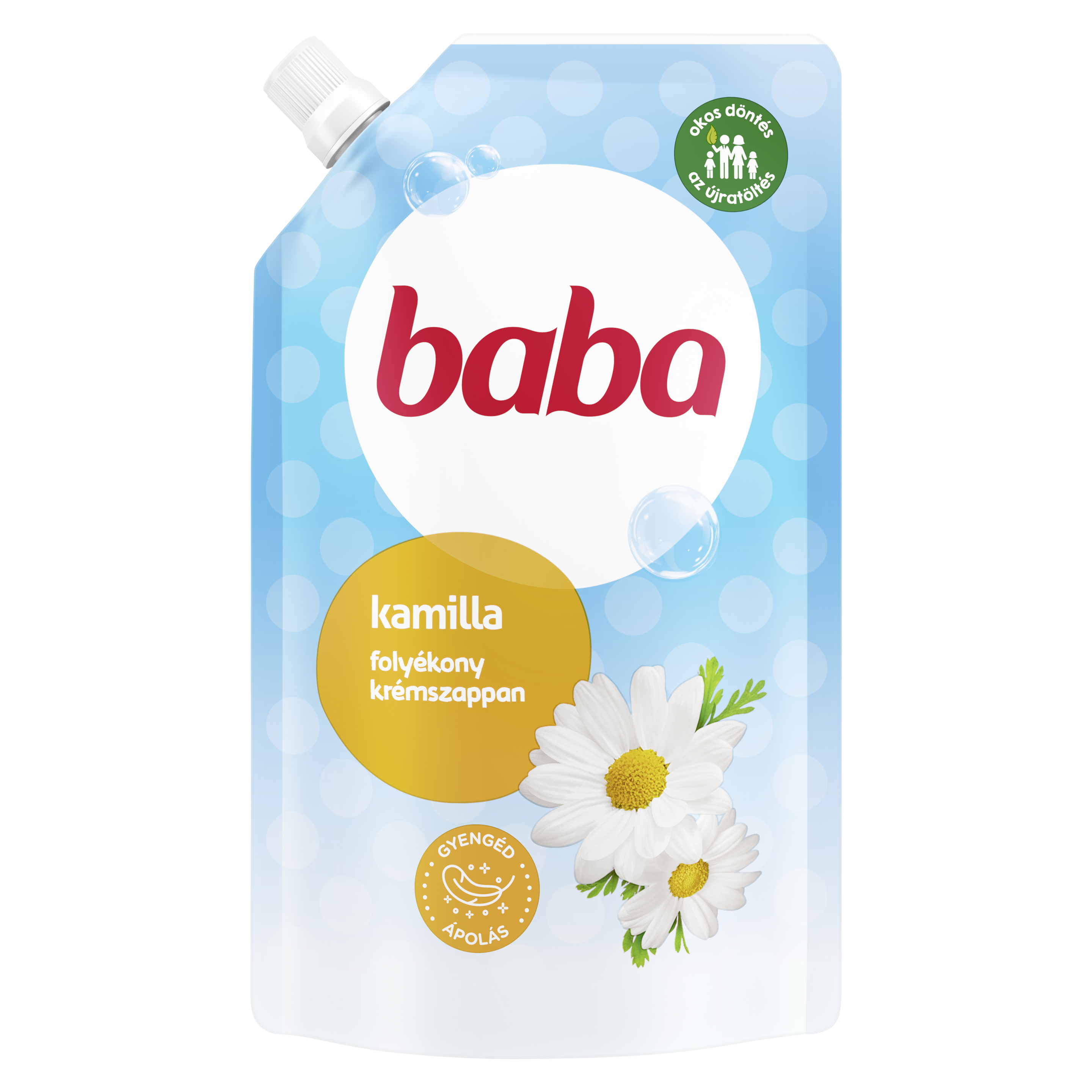 Baba folyékony szappan utántöltő kamilla 500ml packshot