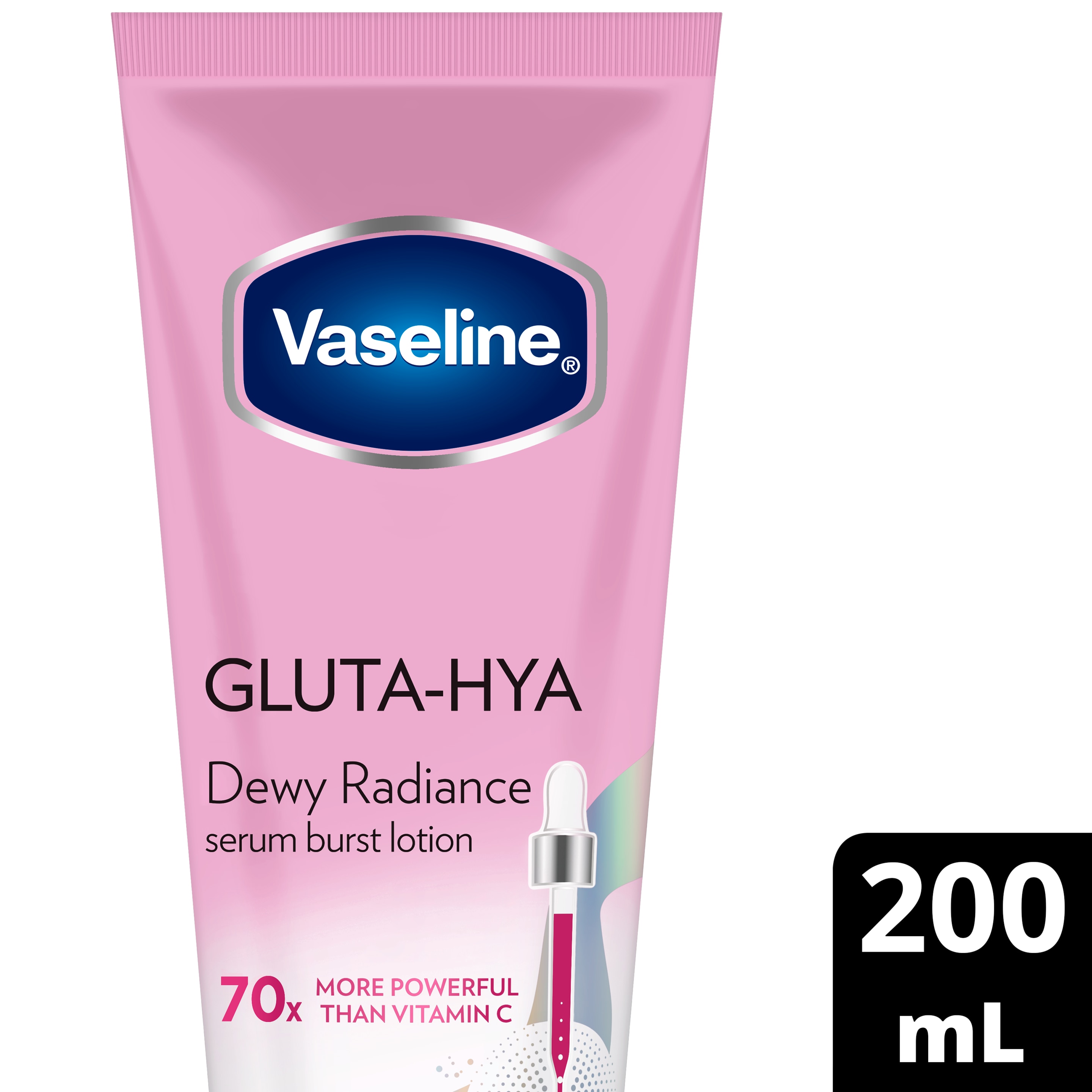 VASELINE  BODY SERUM Lotion Dewy Radiance 10X Niacinamide* 200 mL packshot