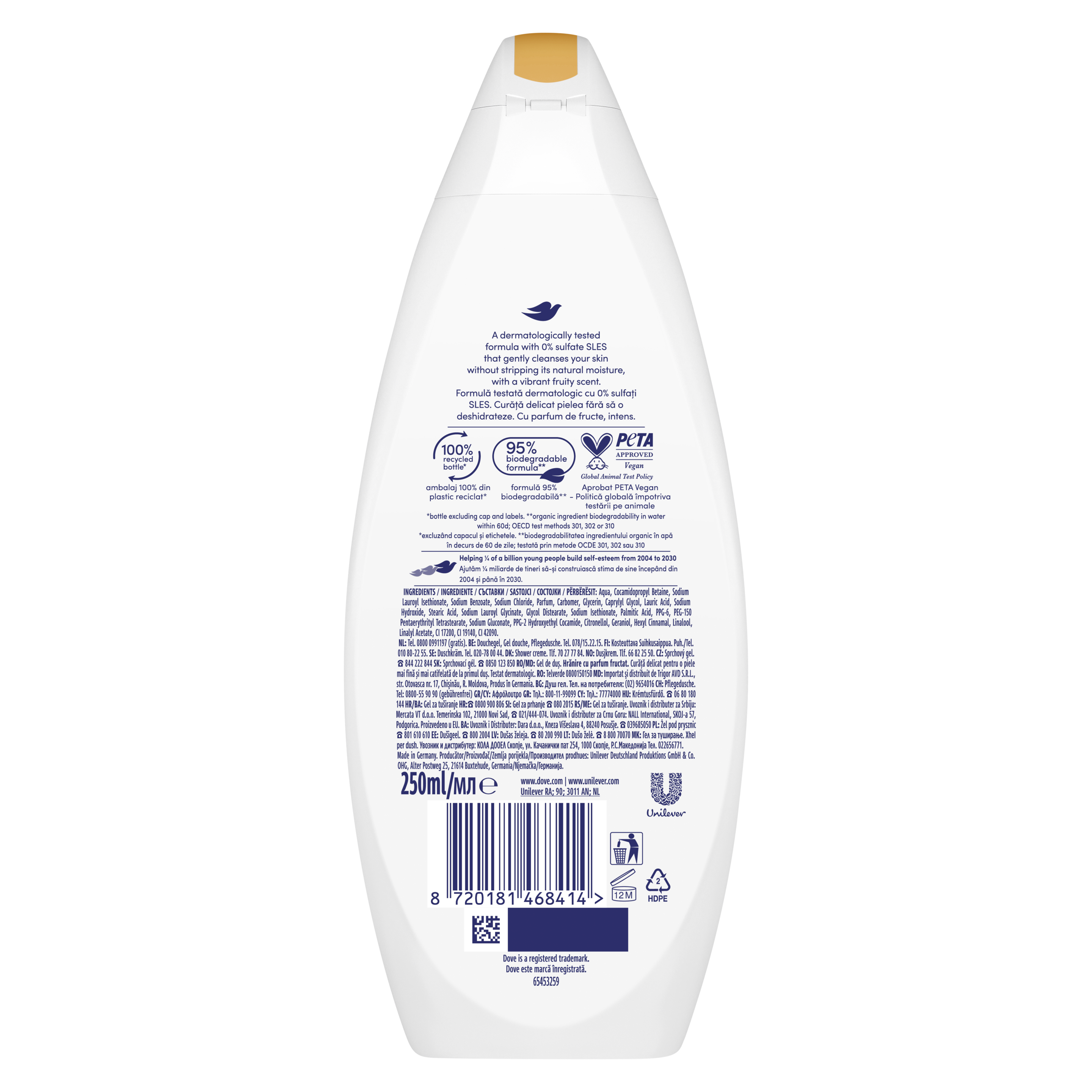 Fruity Nourish krémtusfürdő