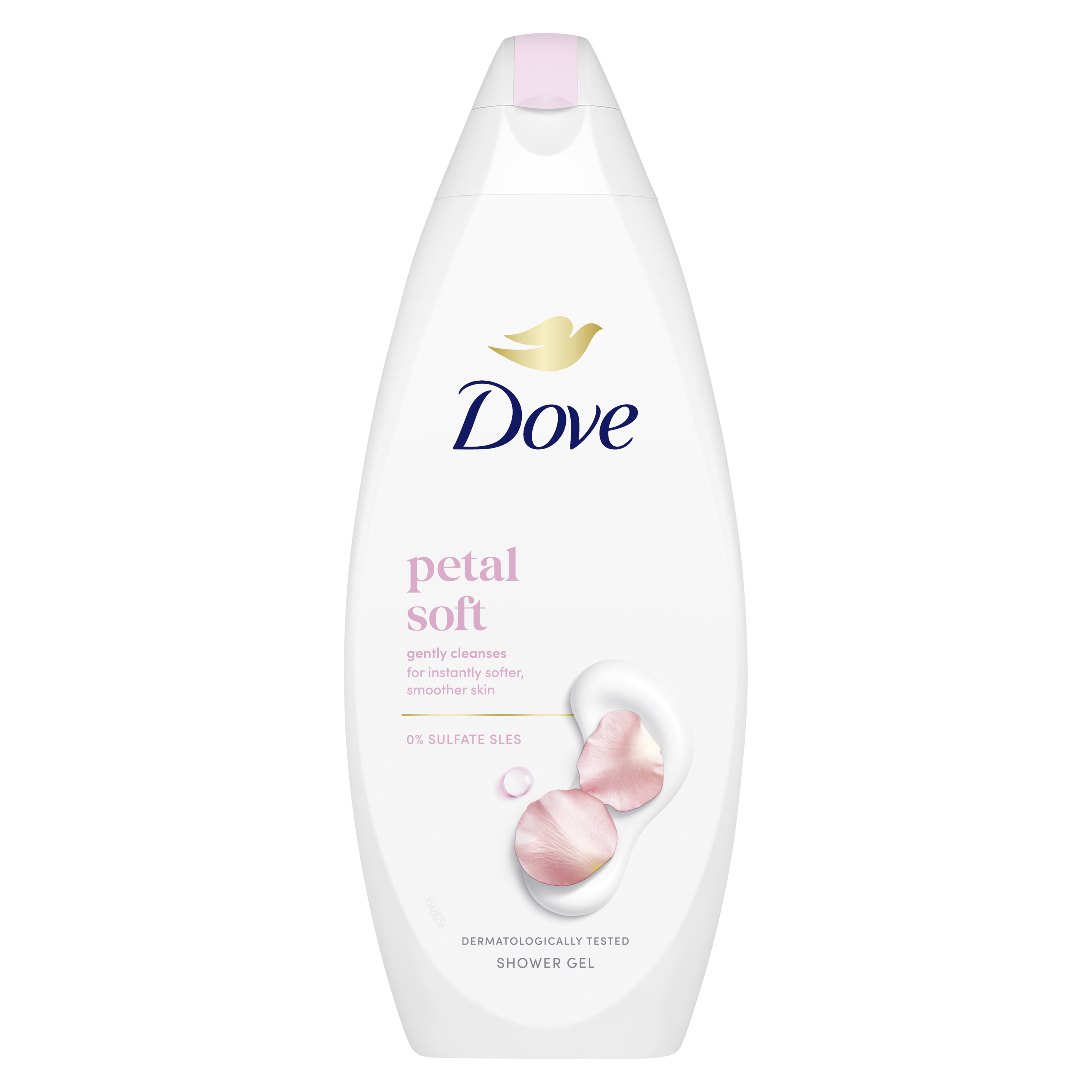 Dove Petal Soft krémtusfürdő 250 ml