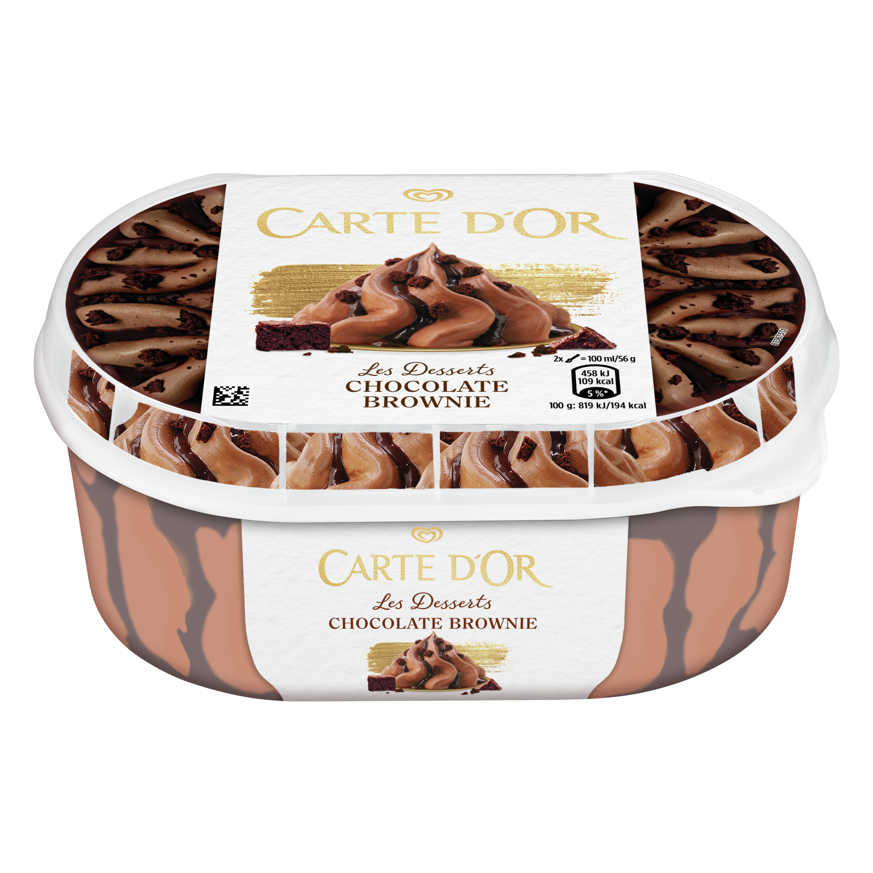 Carte d´Or zmrzlina Chocolate Brownie 900ml