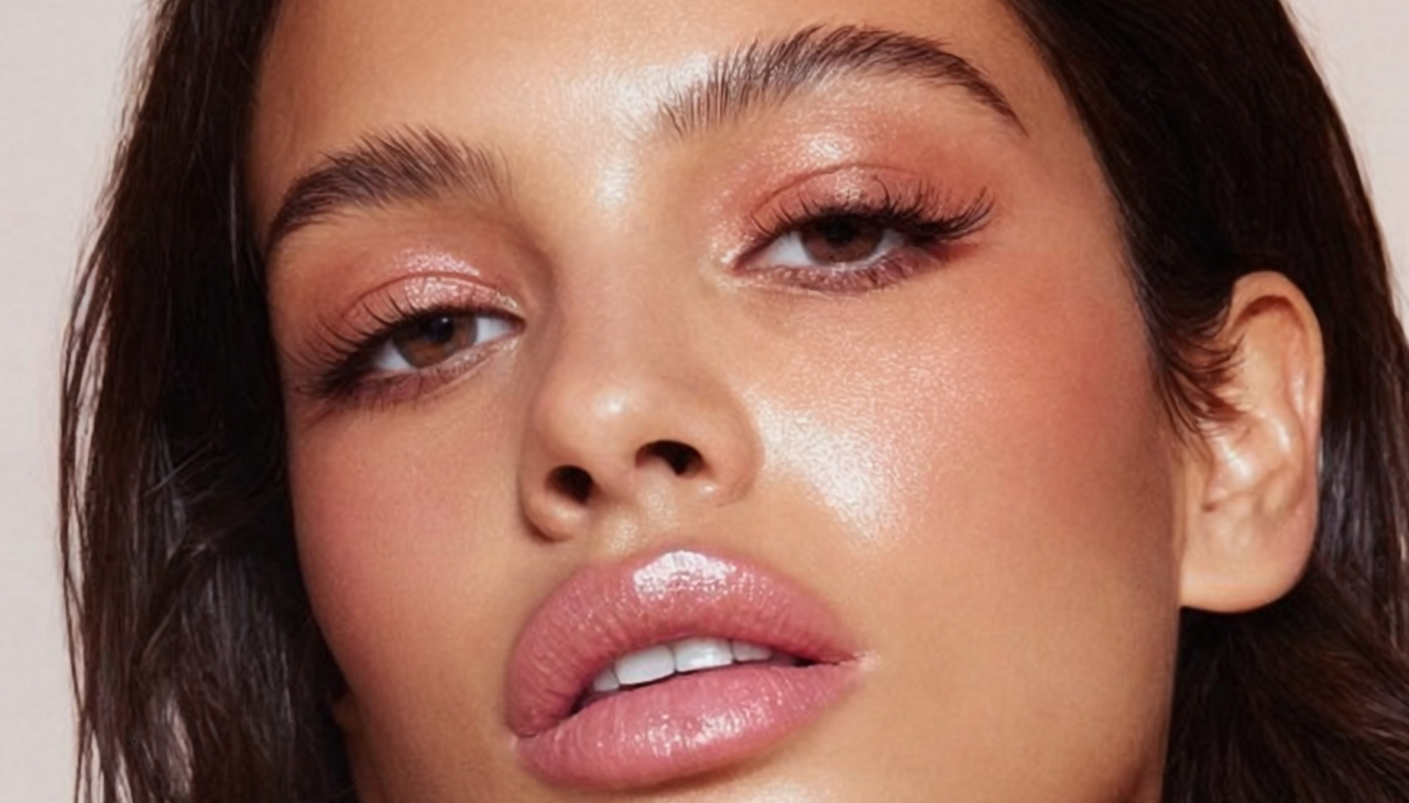 Peach nude eyes: