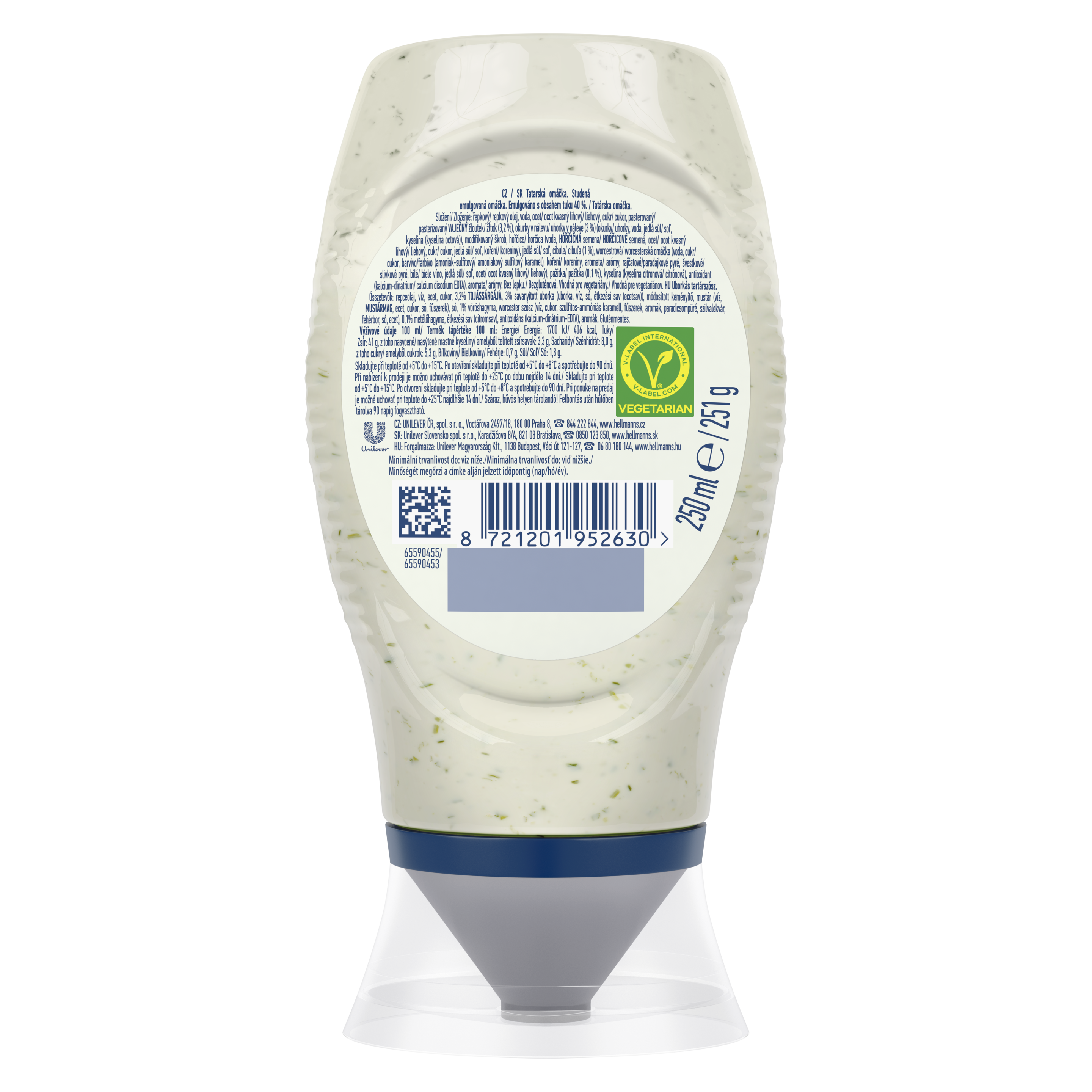HELLMANN’S Uborkás tartárszósz
