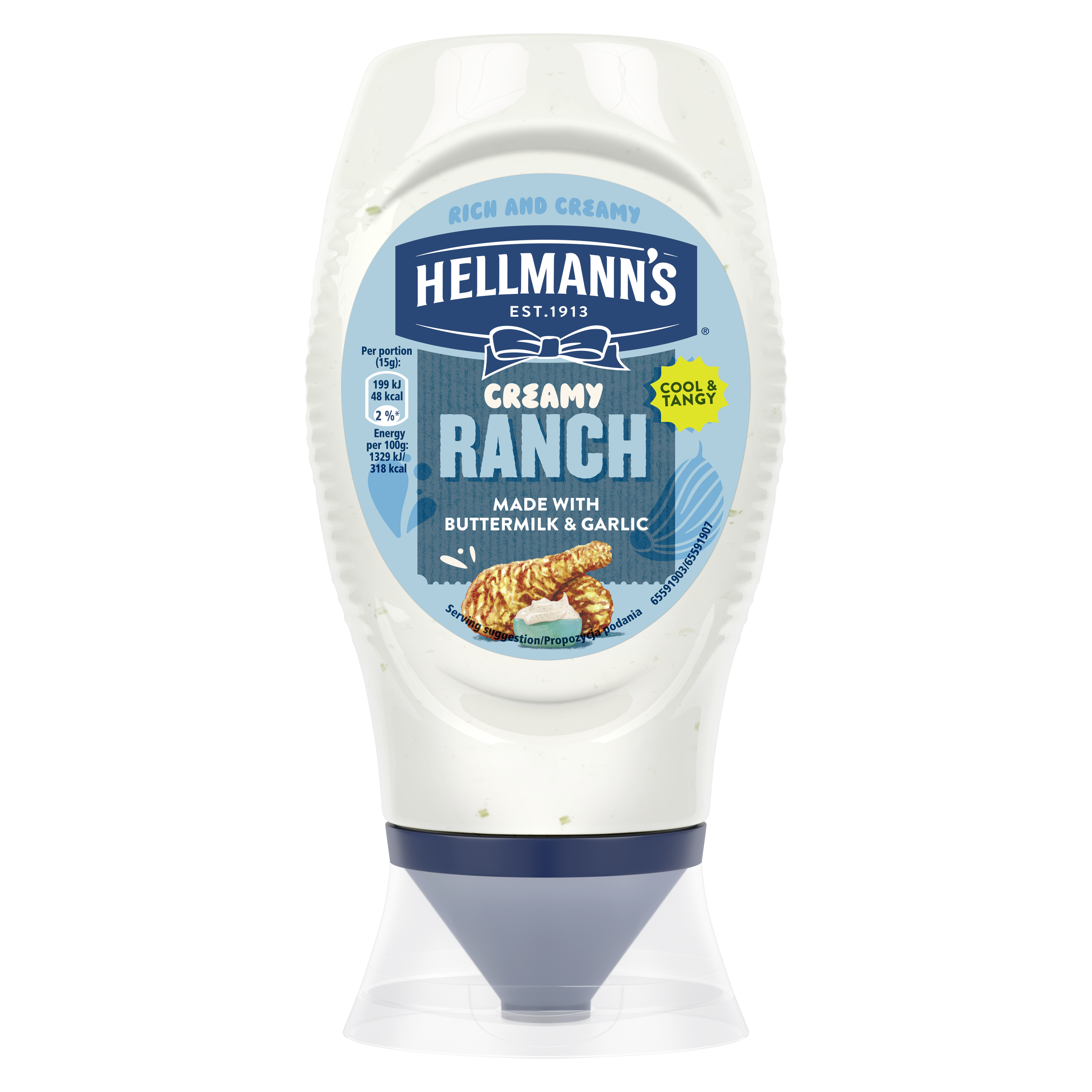 Hellmann's Creamy Ranch 245 g packshot