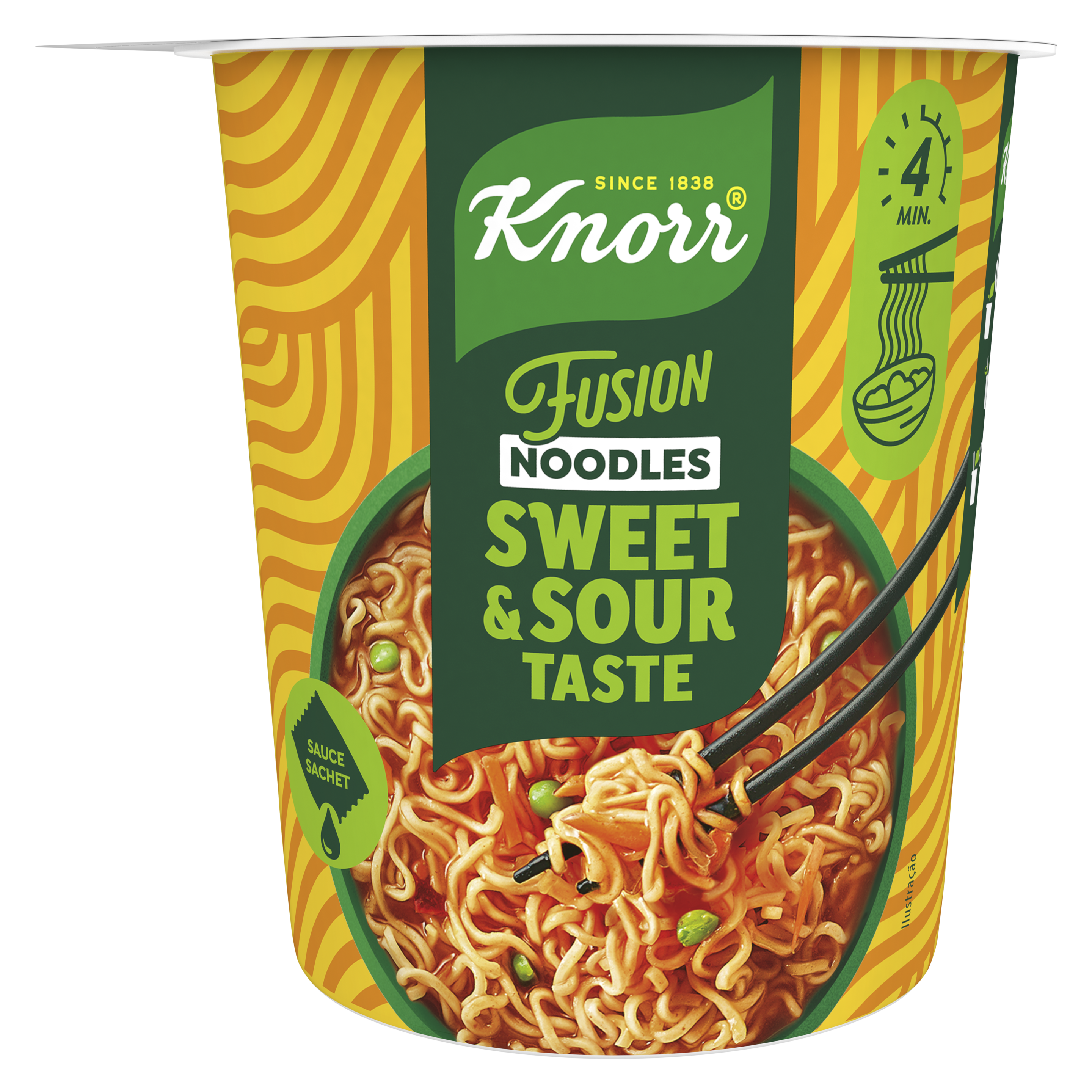Knorr Fusion Noodles Sweet & Sour Taste packshot