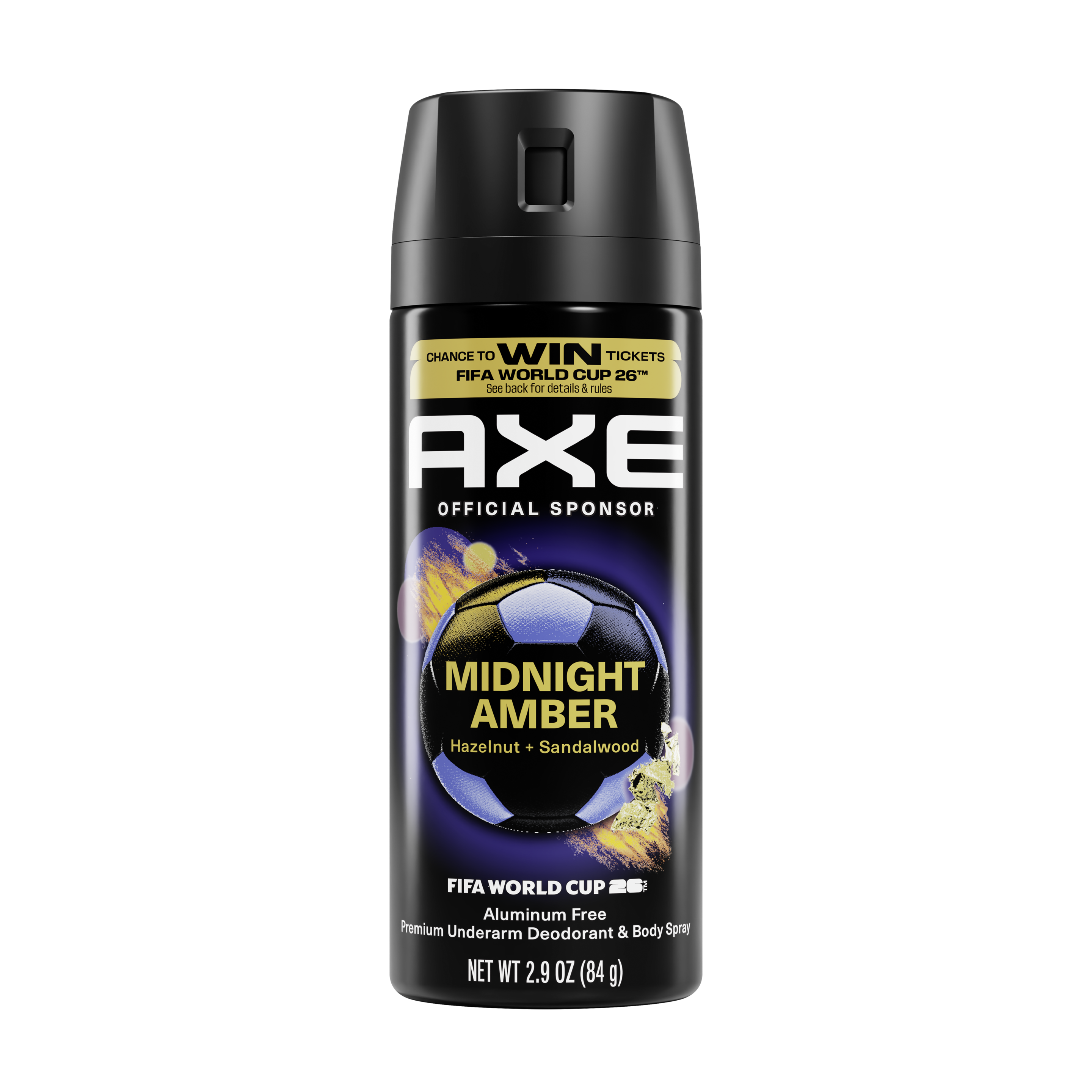 Midnight Amber Premium Deodorant Body Spray