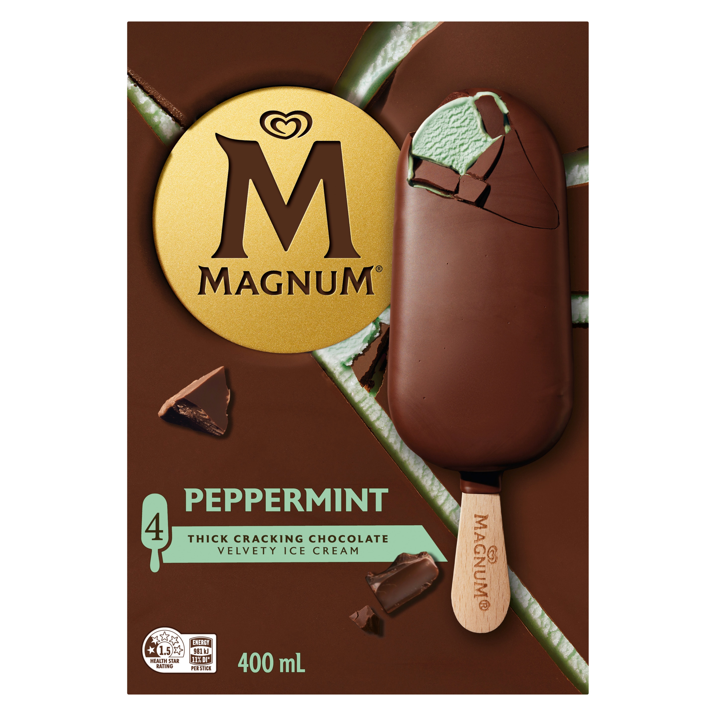 Magnum Peppermint Multipack x4 packshot