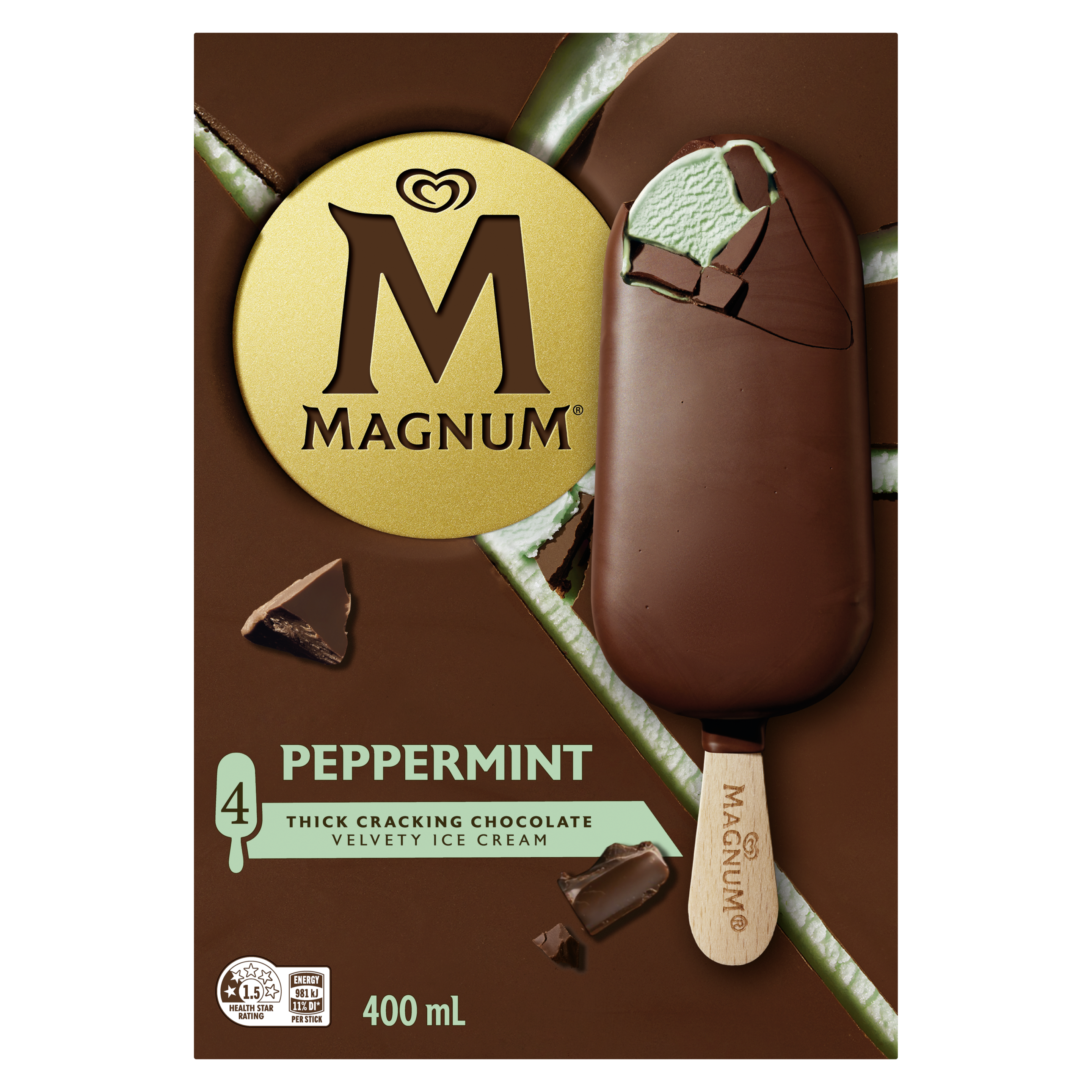 Magnum Peppermint Multipack x4 packshot
