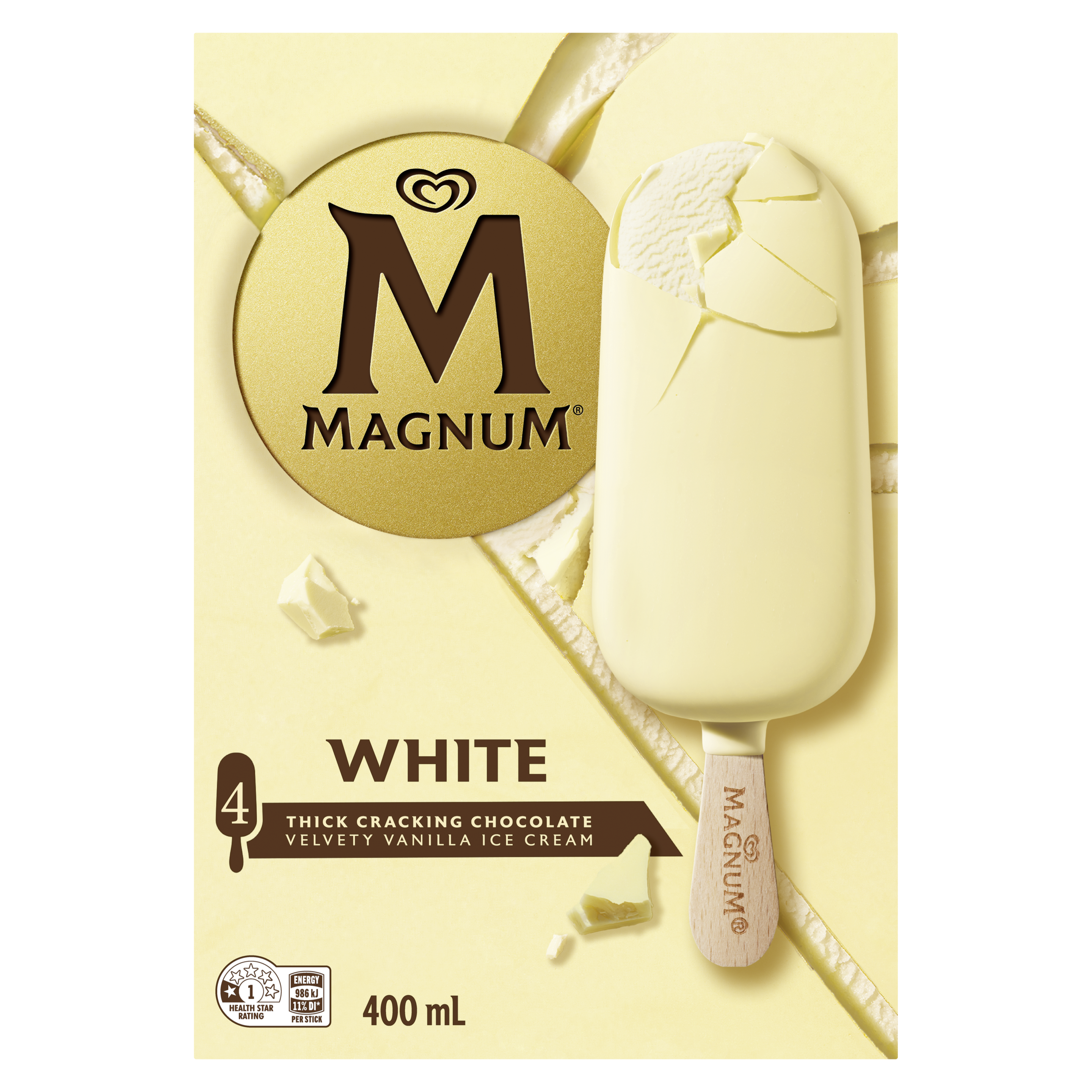 Magnum White Multipack x 4 packshot