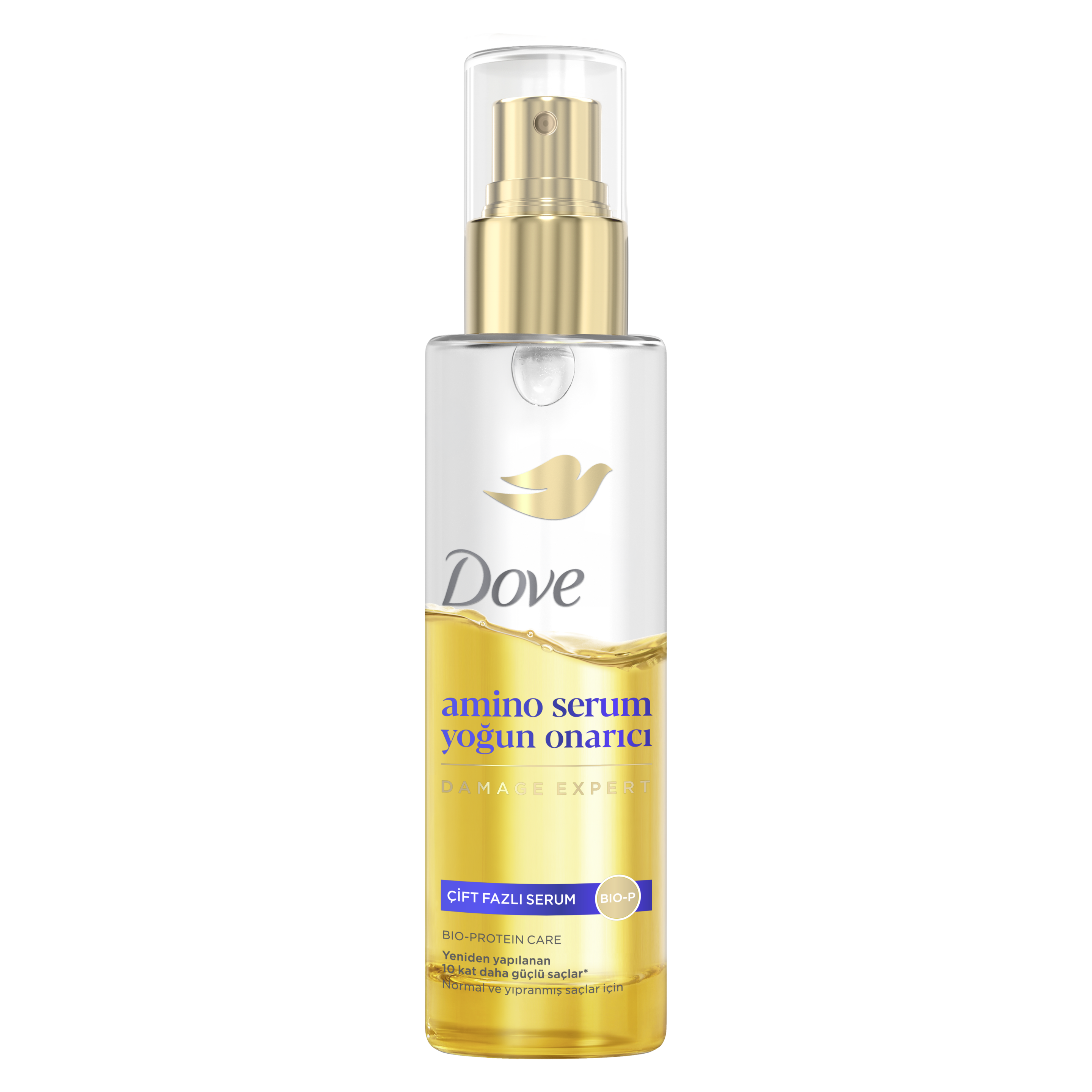 Dove Çift Fazlı Saç Serumu Amino Serum Yoğun Onarıcı 80 ml packshot