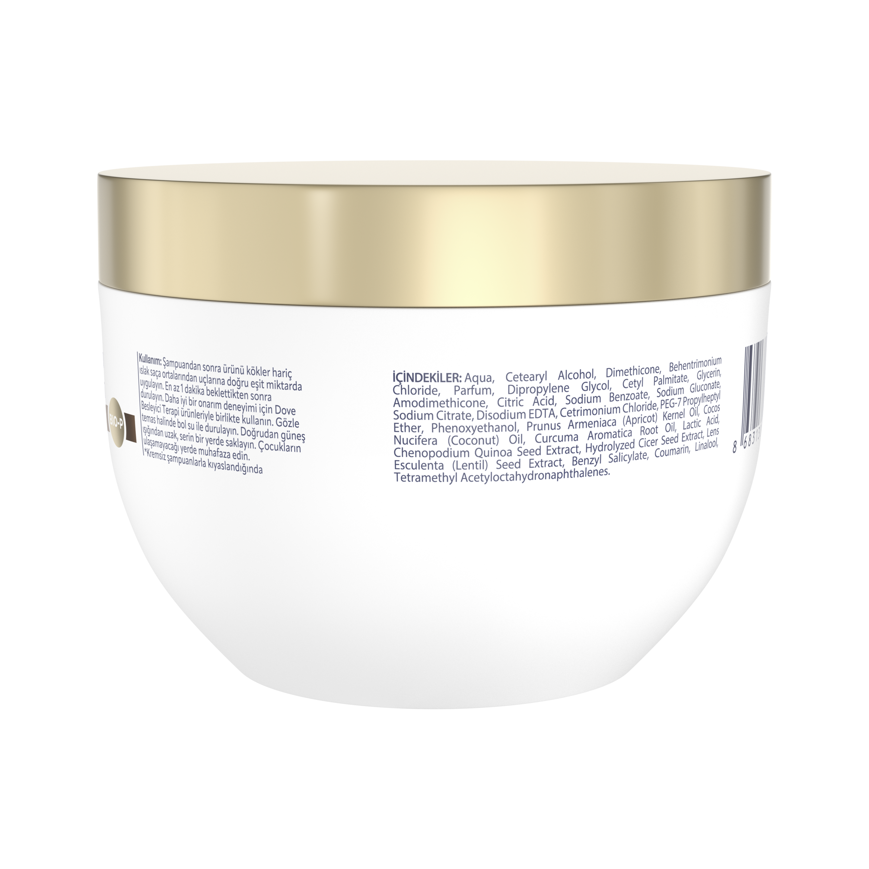 Dove Saç Bakım Maskesi Coconut Oil Besleyici Terapi 265 ml
