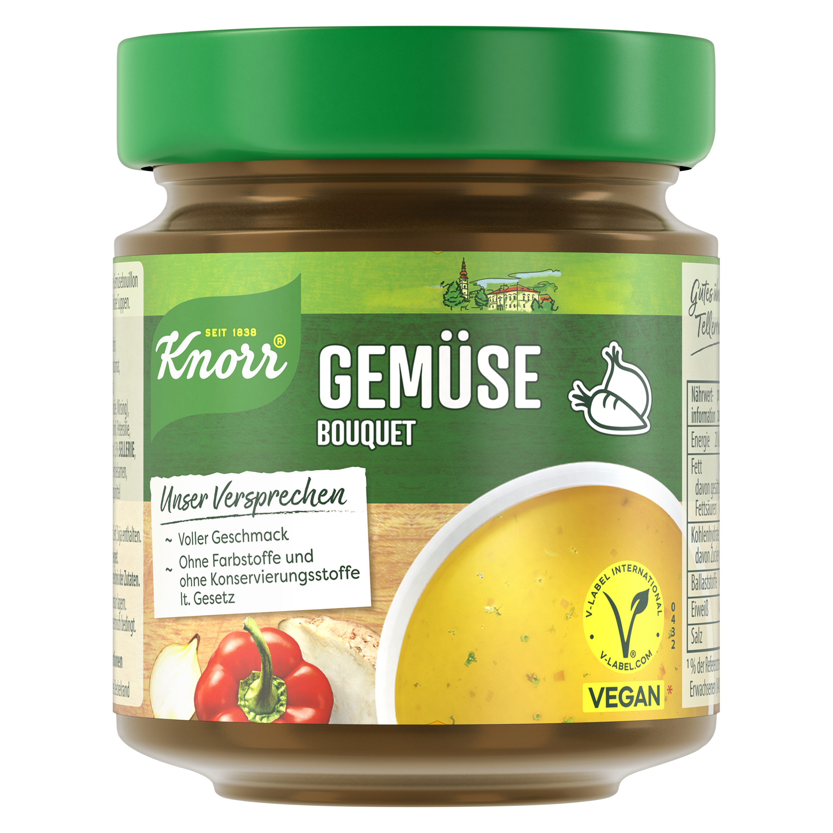 Knorr Gemüse Bouquet im Glas 24 Portionen 136g packshot