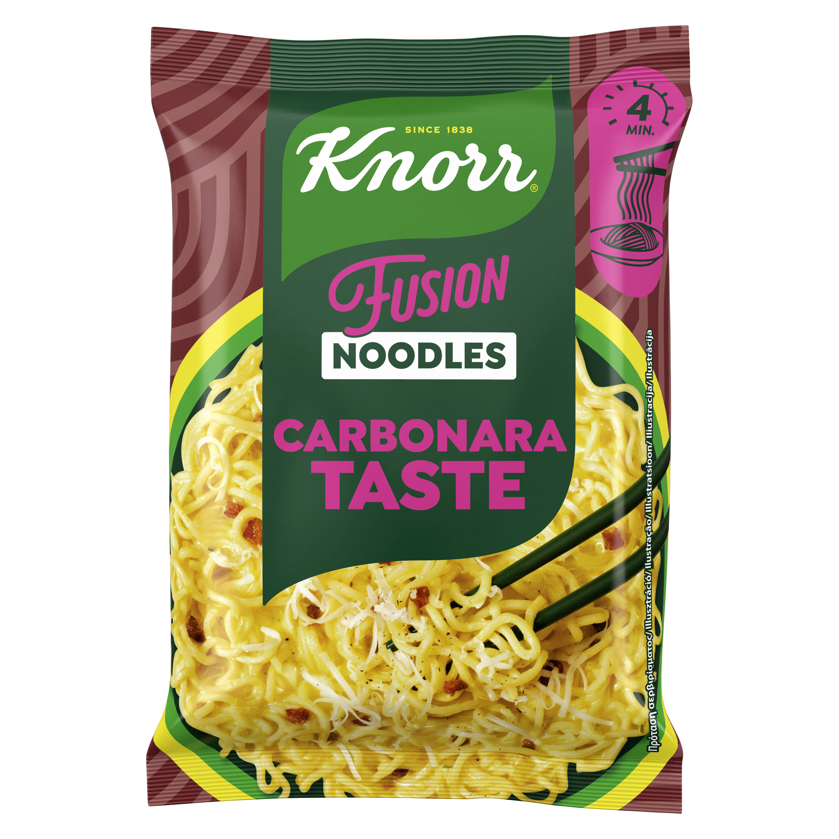 Knorr Snacky Carbonara tészta 64g