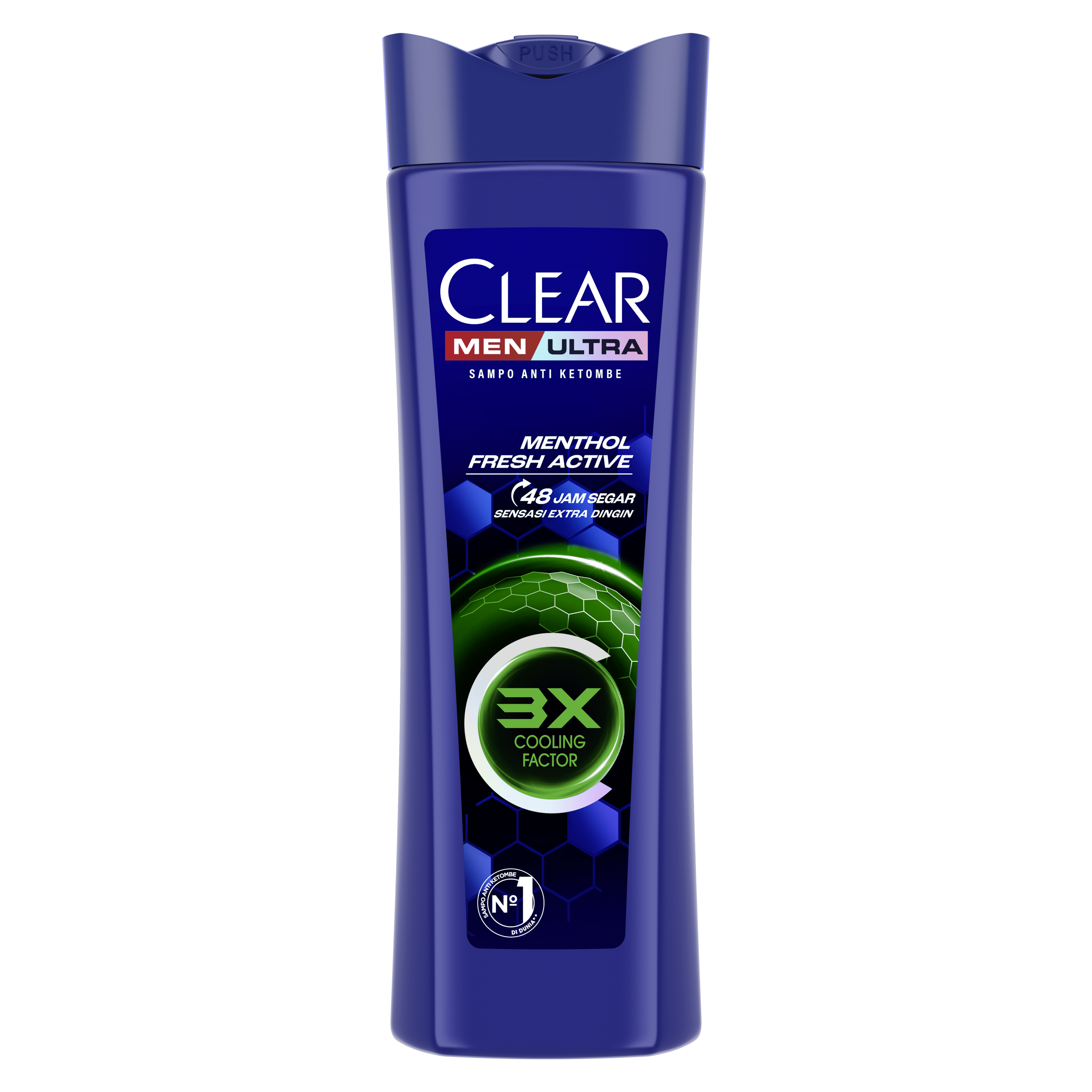 CLEAR MEN ULTRA Menthol Fresh Active - Sampo Anti Ketombe 300ml