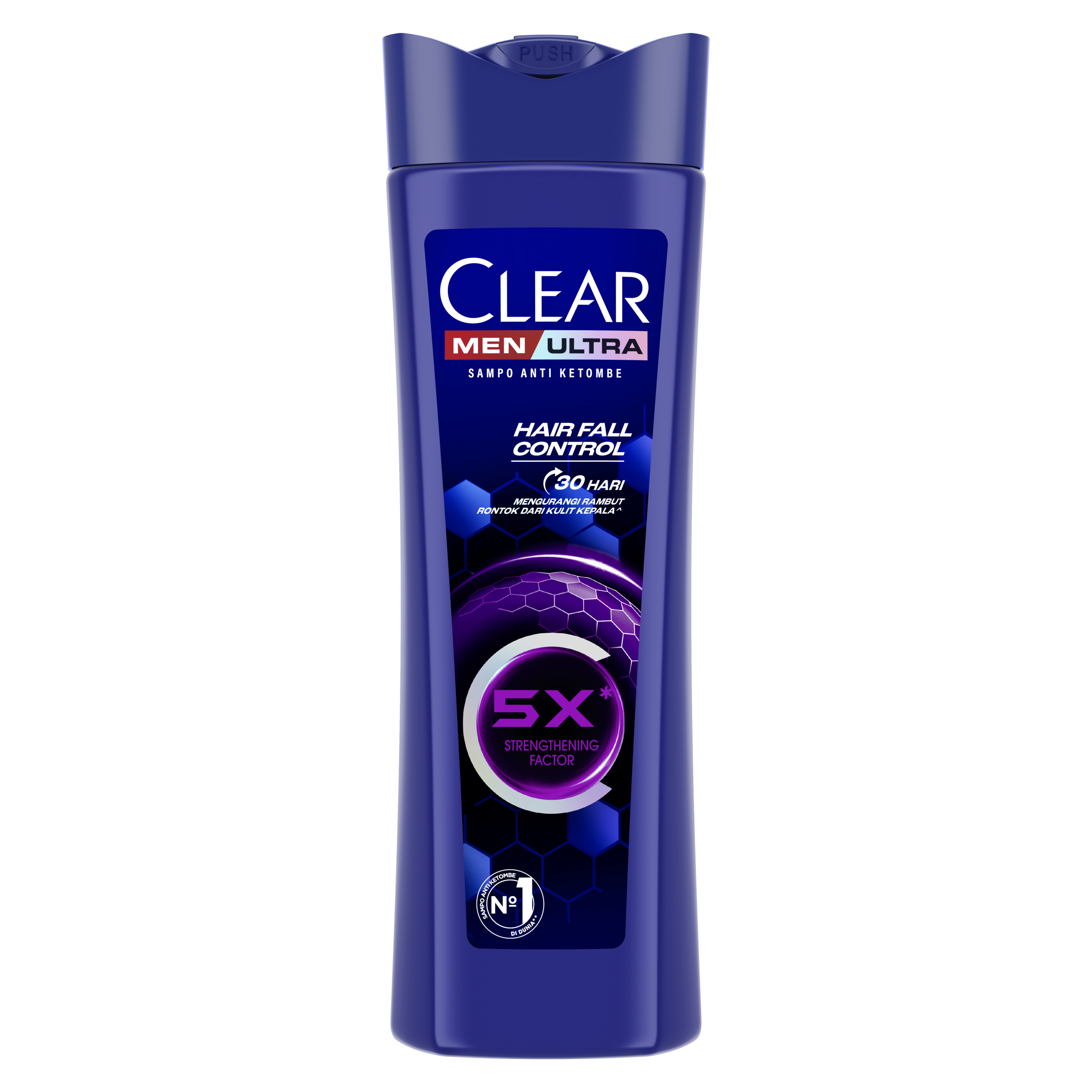 CLEAR MEN ULTRA Hair Fall Control - Sampo Anti Rontok Pria 300ml