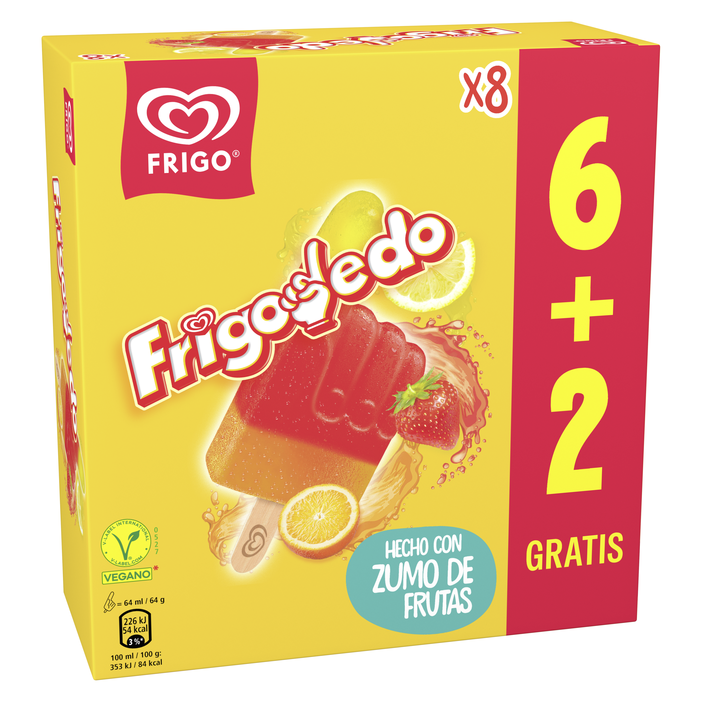 Frigo Dedo x 8 packshot