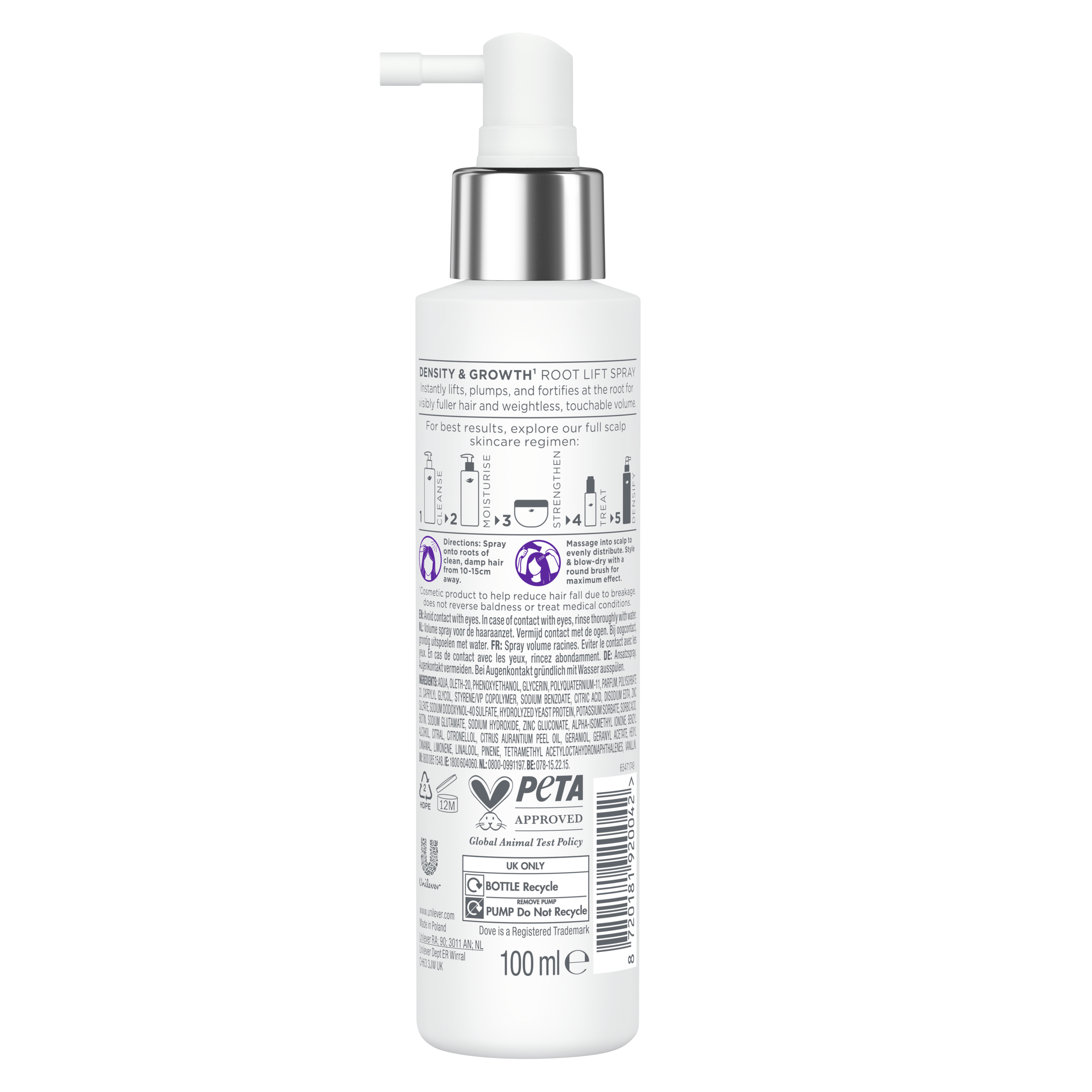 Scalp + hair therapy Density & Growth Root Lift hair Spray