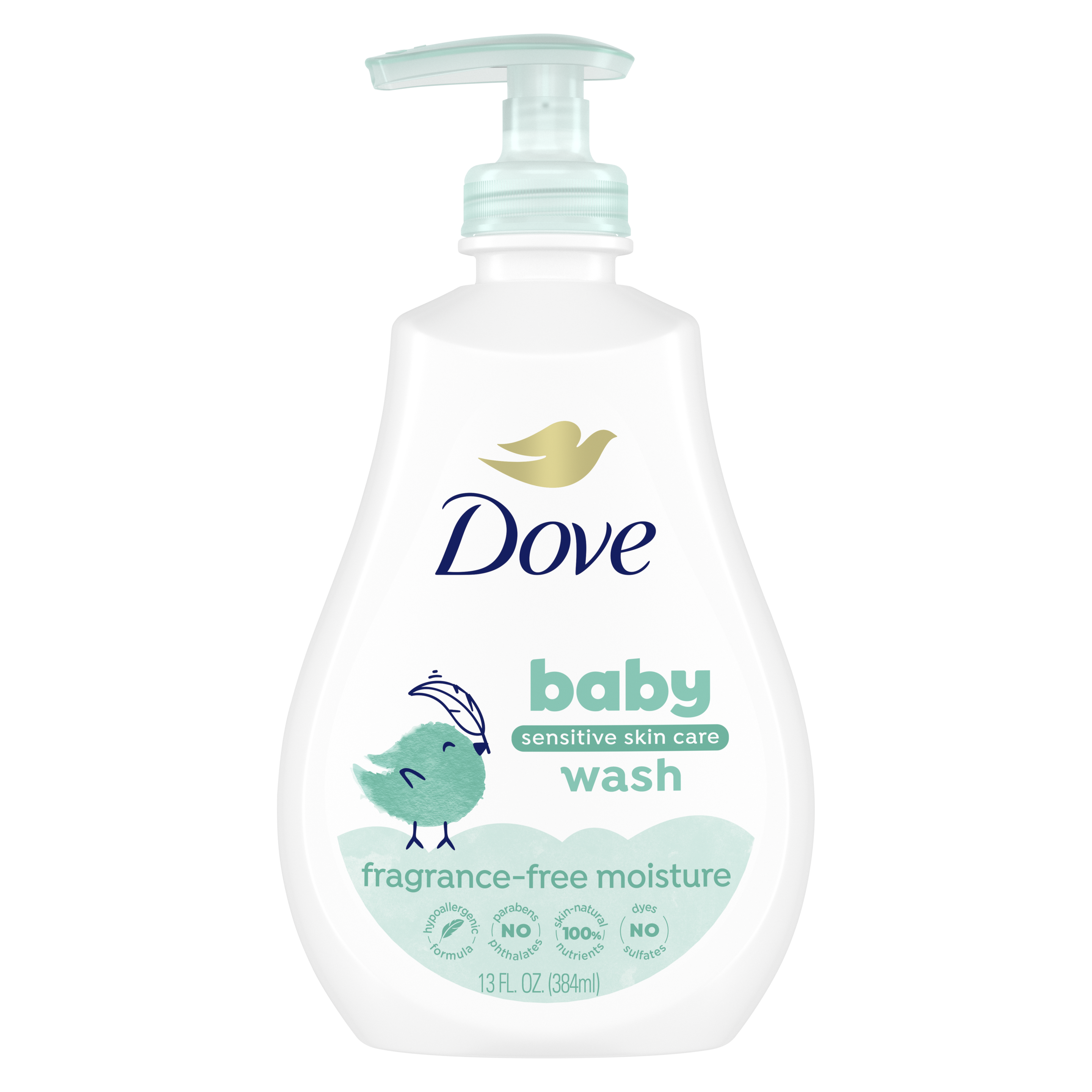 Fragrance Free Moisture Hypoallergenic Wash