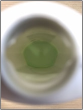 Foto tampak atas tanpa tutup