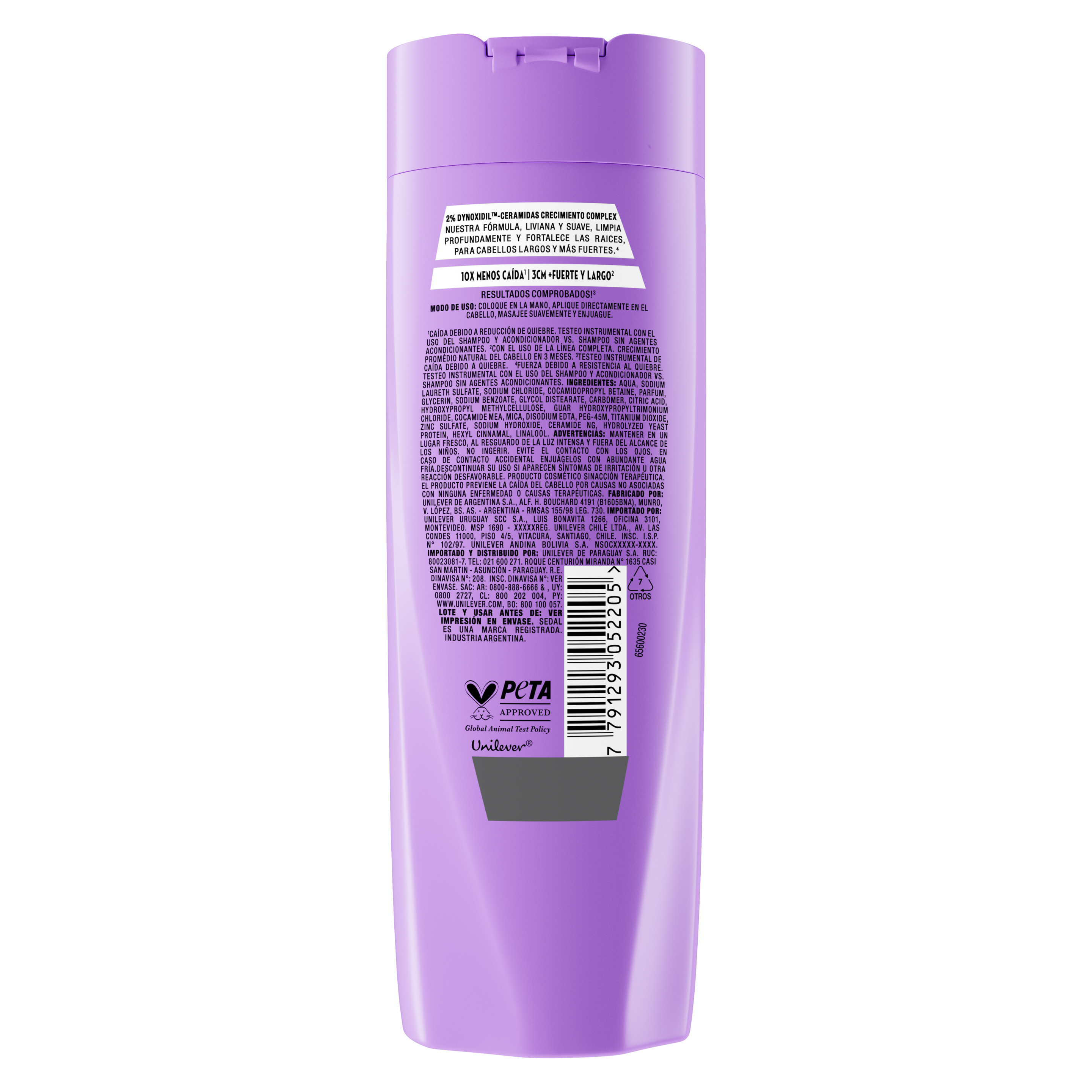 Shampoo Sedal Mega Crecimiento