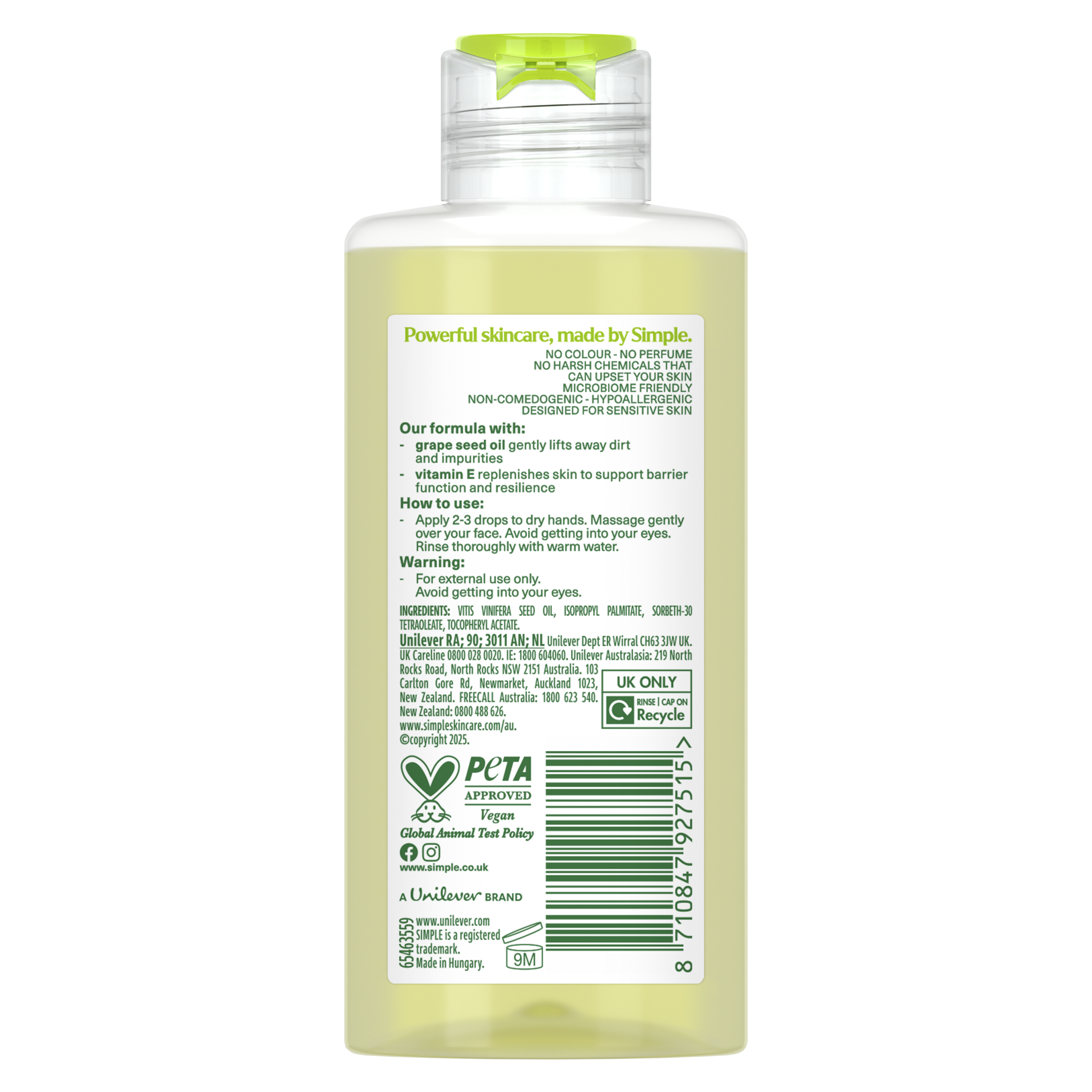 Hydrating Cleansing Oil