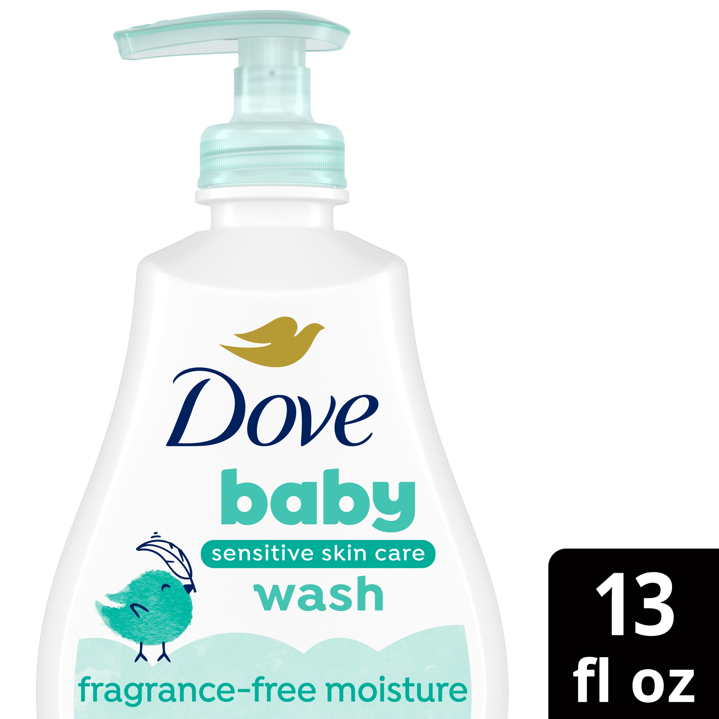 Baby Dove Sensitive Moisture Tip to Toe Wash 13 oz packshot