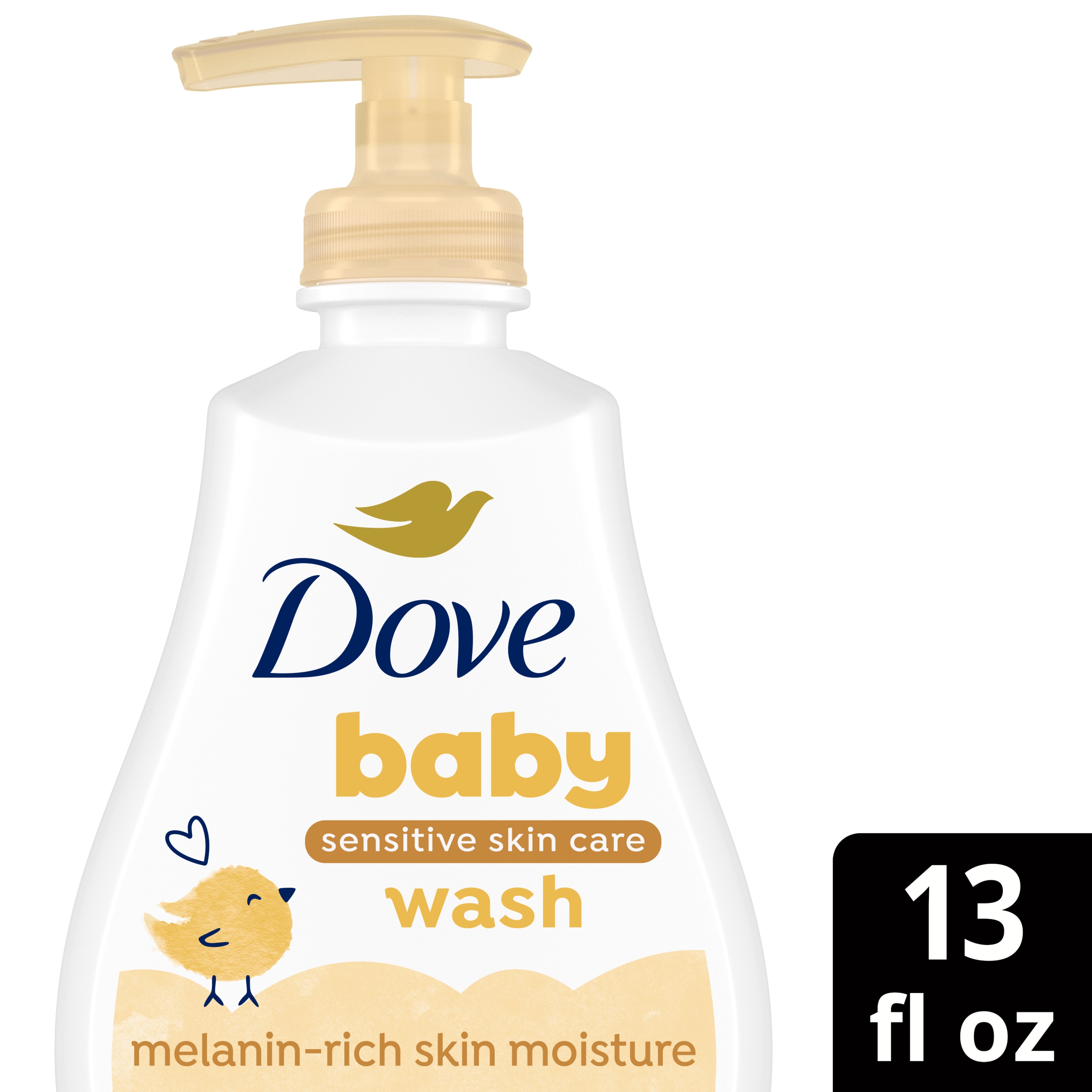 Baby Dove Melanin-Rich Skin Nourishment Body Wash 13 oz packshot